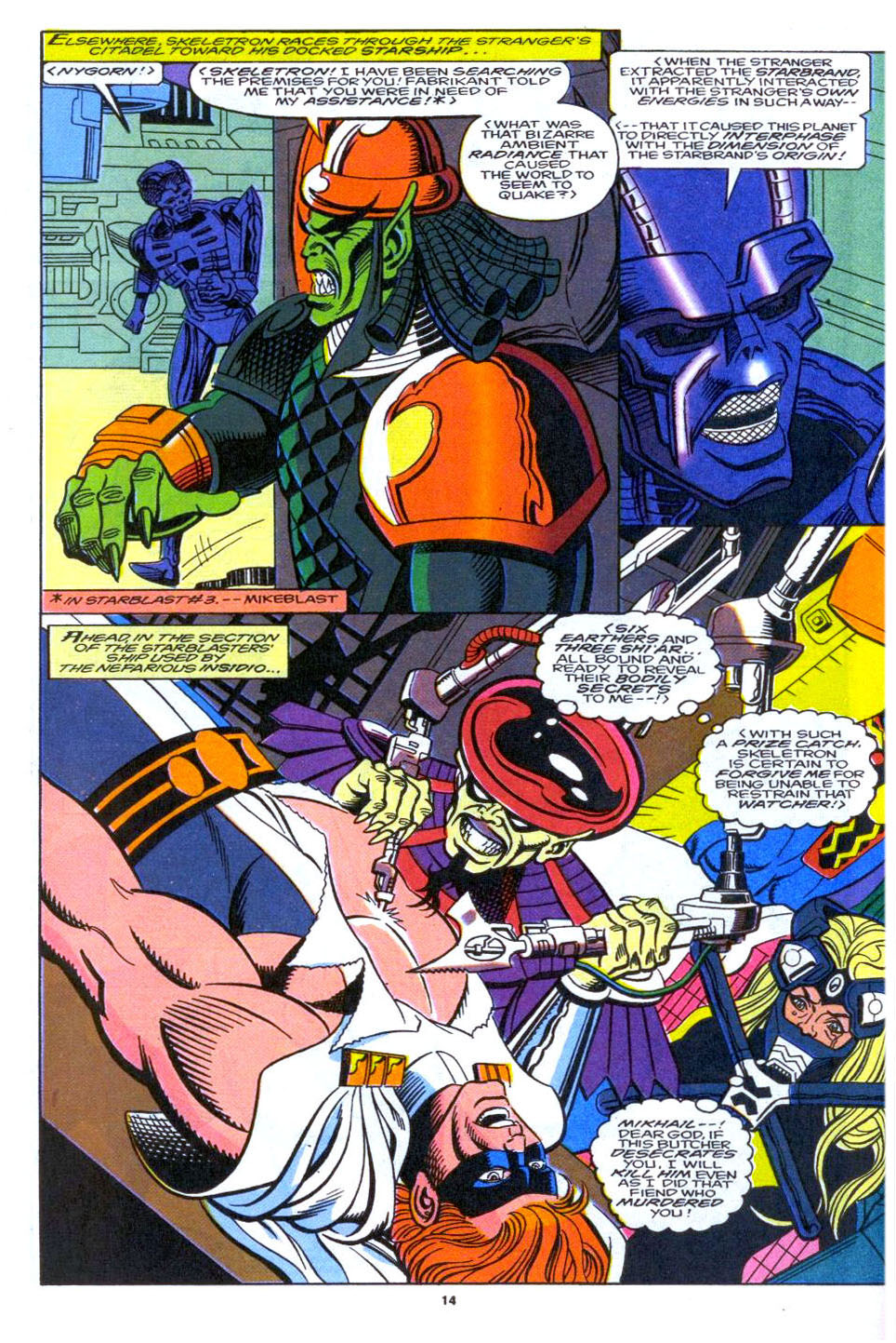 Read online Quasar comic -  Issue #56 - 11