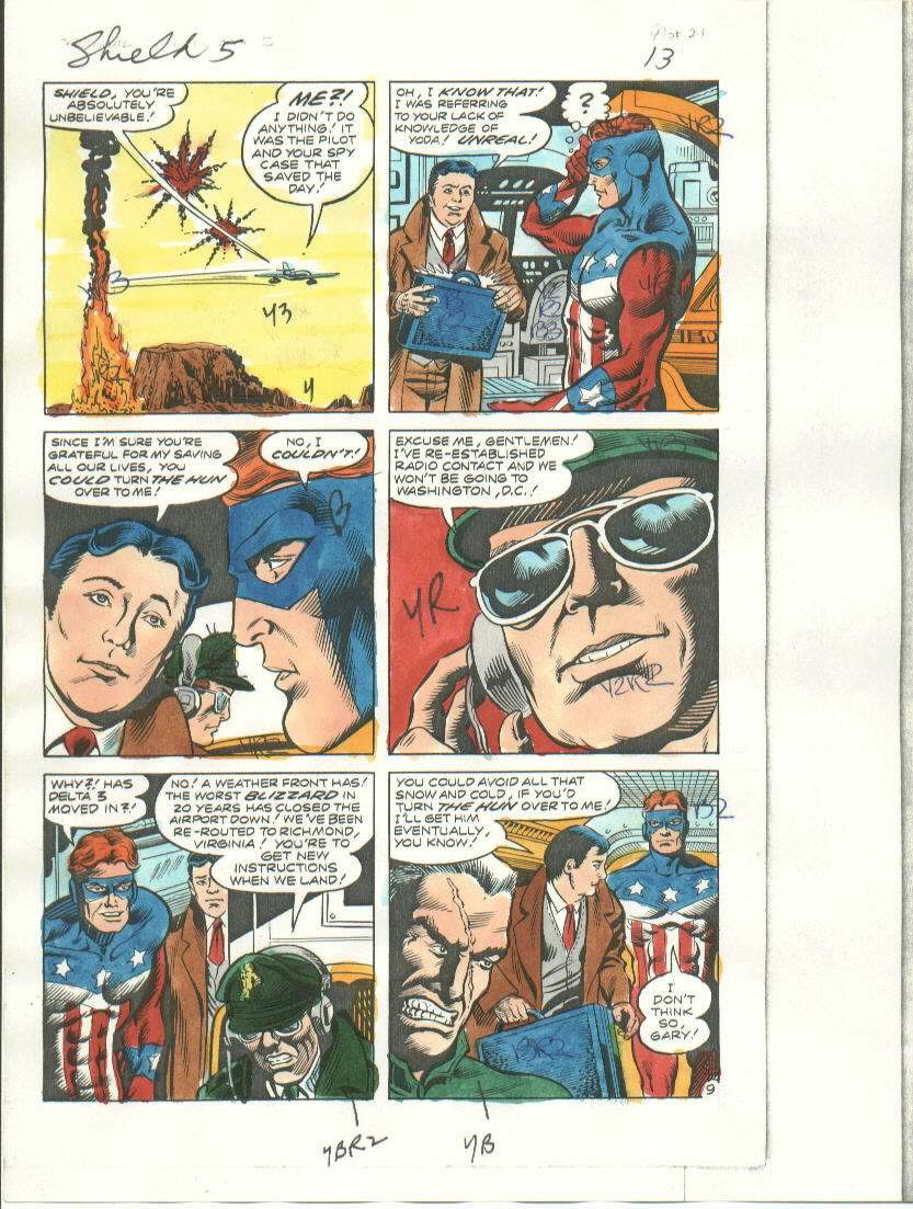 Read online The Original Shield comic -  Issue #5 - 9