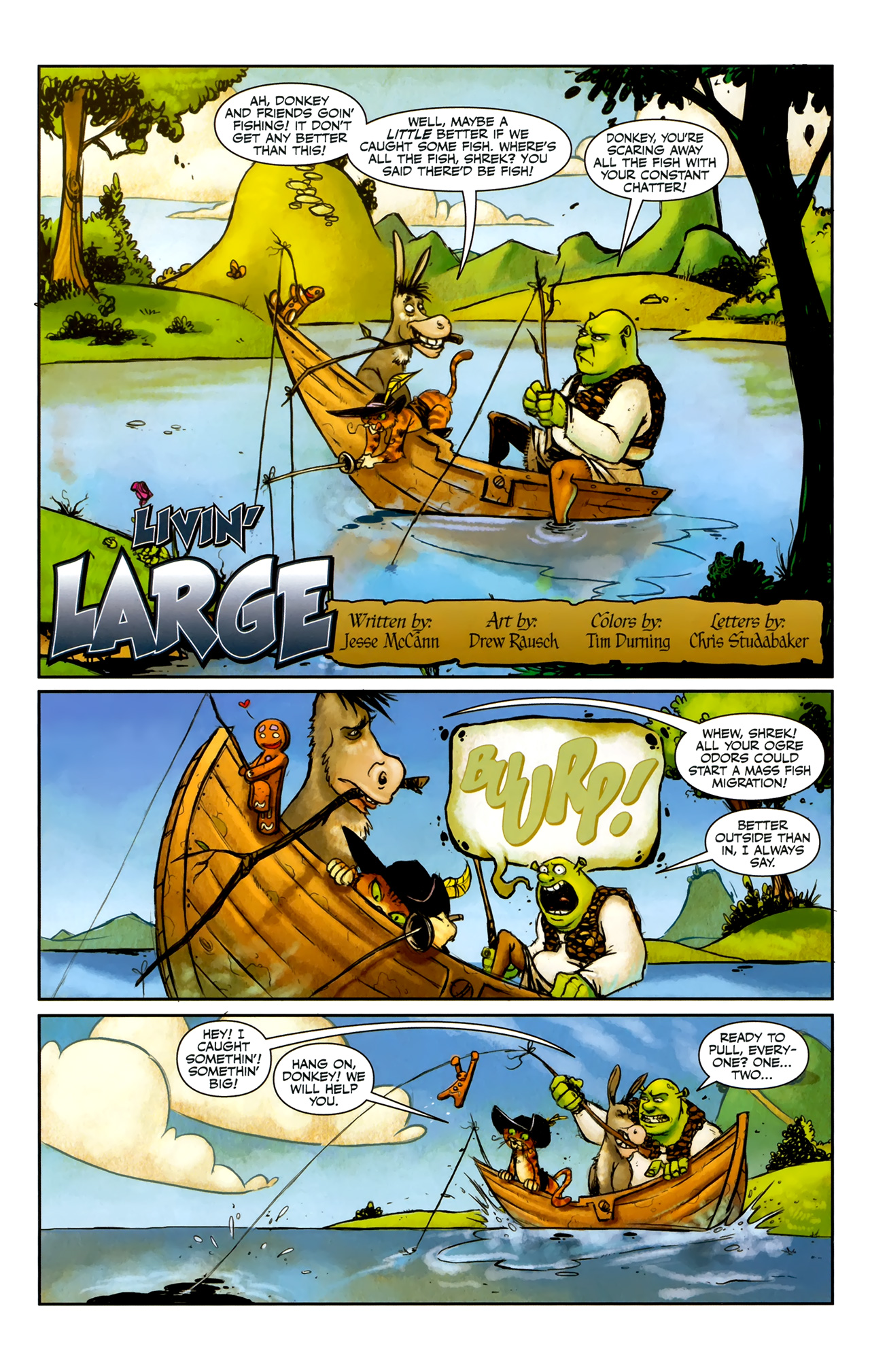 Read online Shrek (2010) comic -  Issue #3 - 4