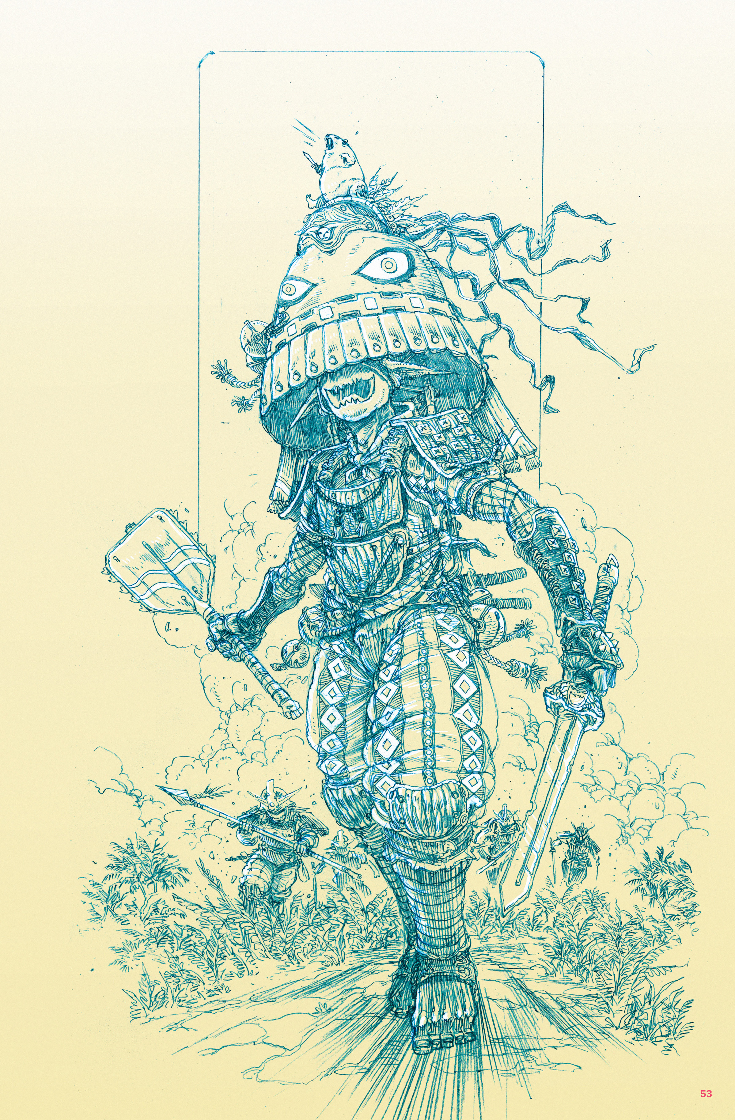 Read online Grunt: The Art and Unpublished Comics of James Stokoe comic -  Issue # TPB (Part 1) - 45