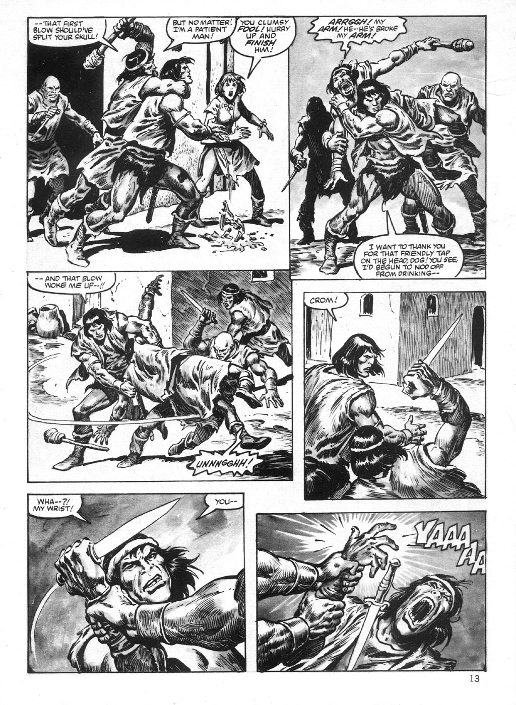 Read online The Savage Sword Of Conan comic -  Issue #95 - 13