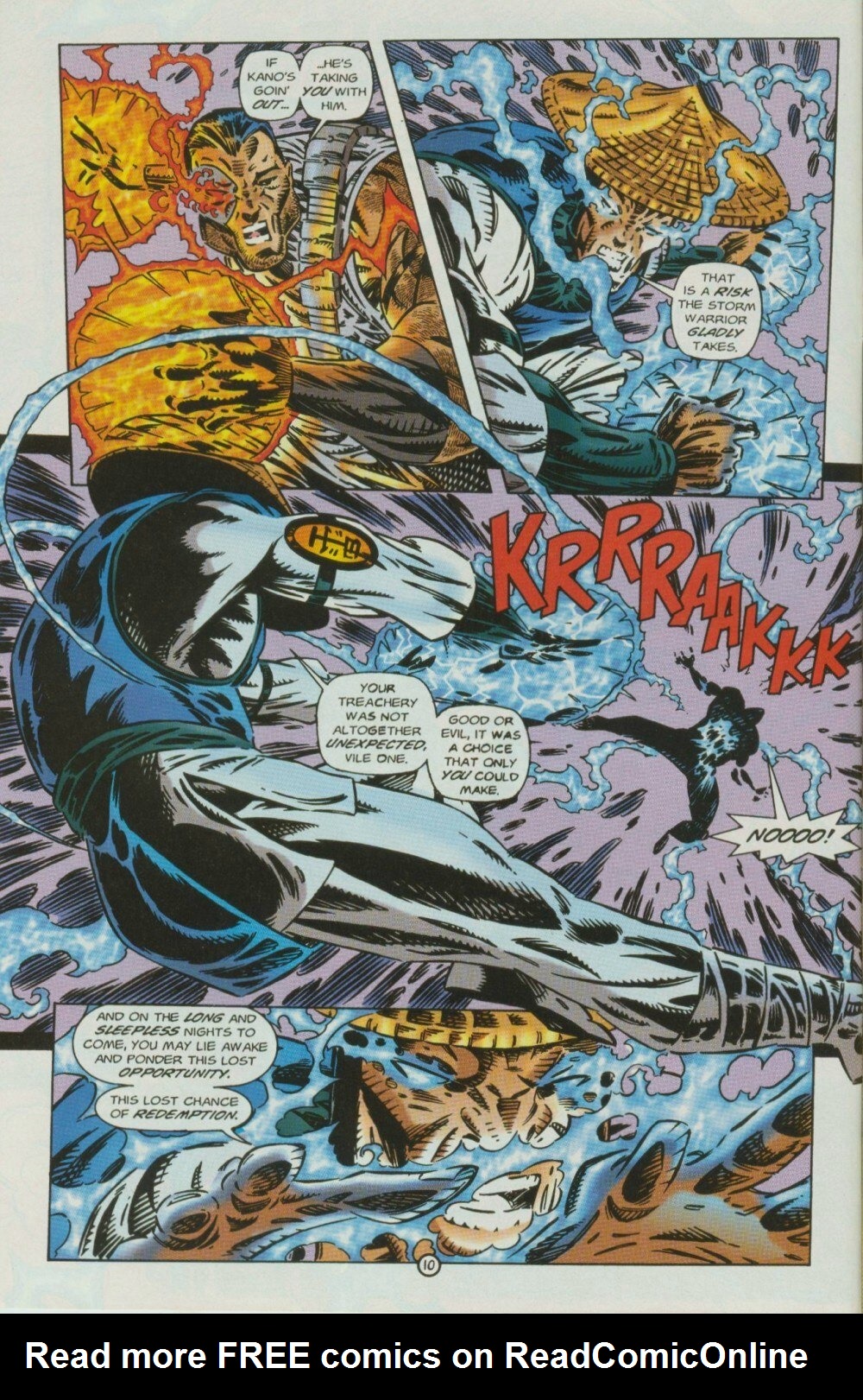 Read online Mortal Kombat: Rayden & Kano comic -  Issue #3 - 12