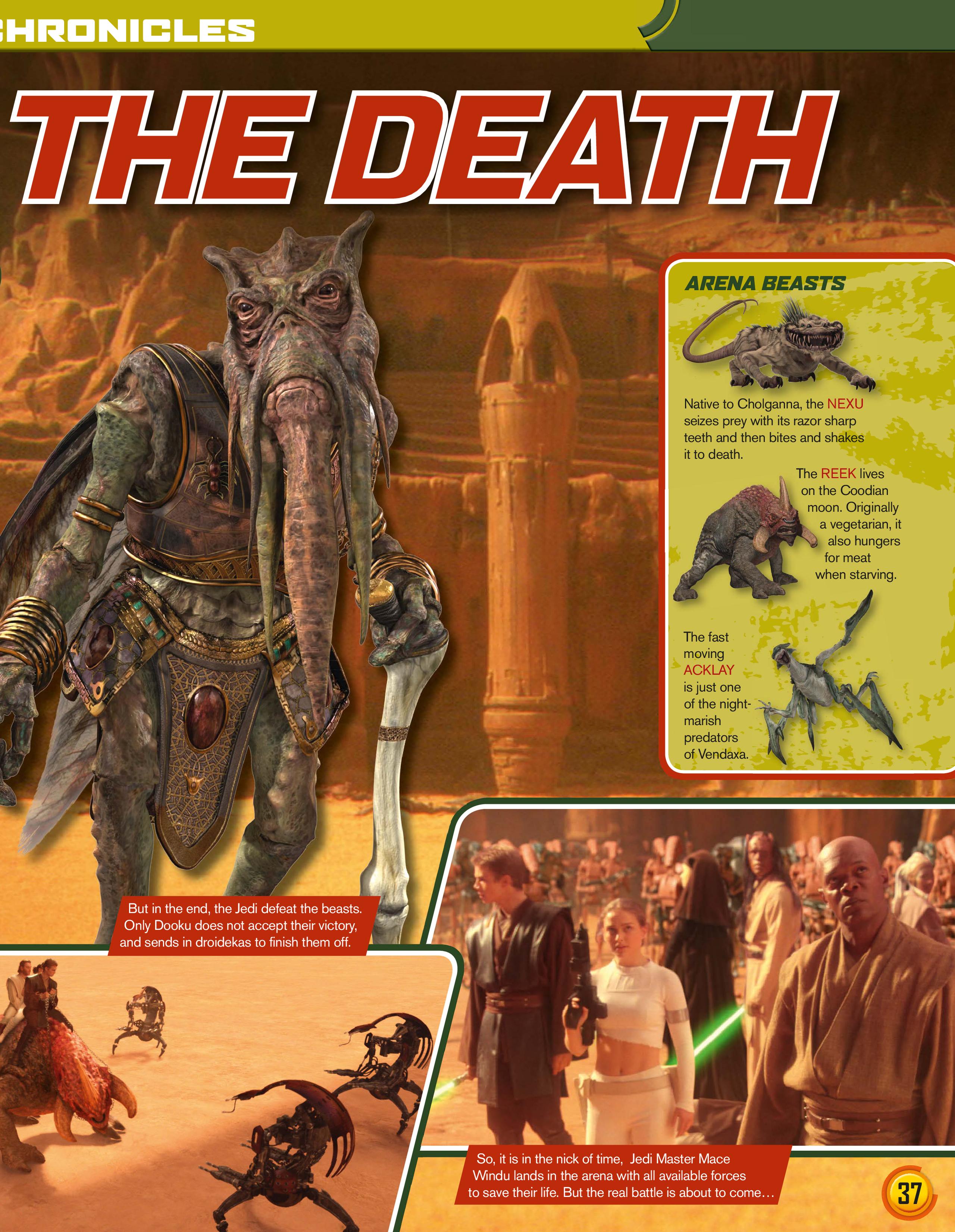 Read online Star Wars Jedi Master Magazine comic -  Issue #2 - 37