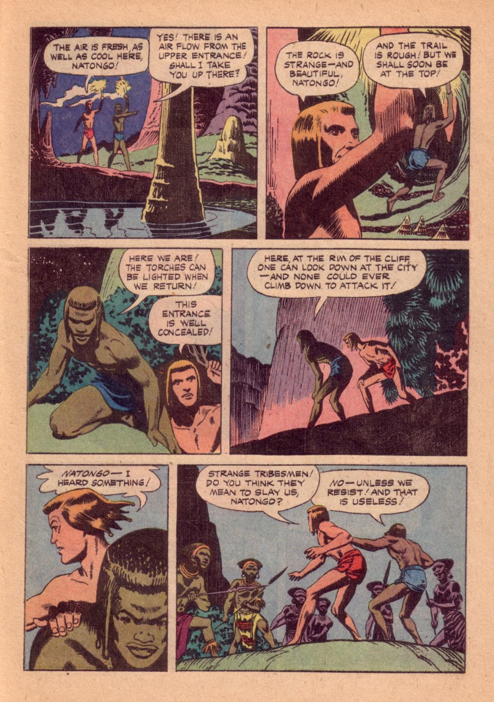 Read online Tarzan (1948) comic -  Issue #93 - 29