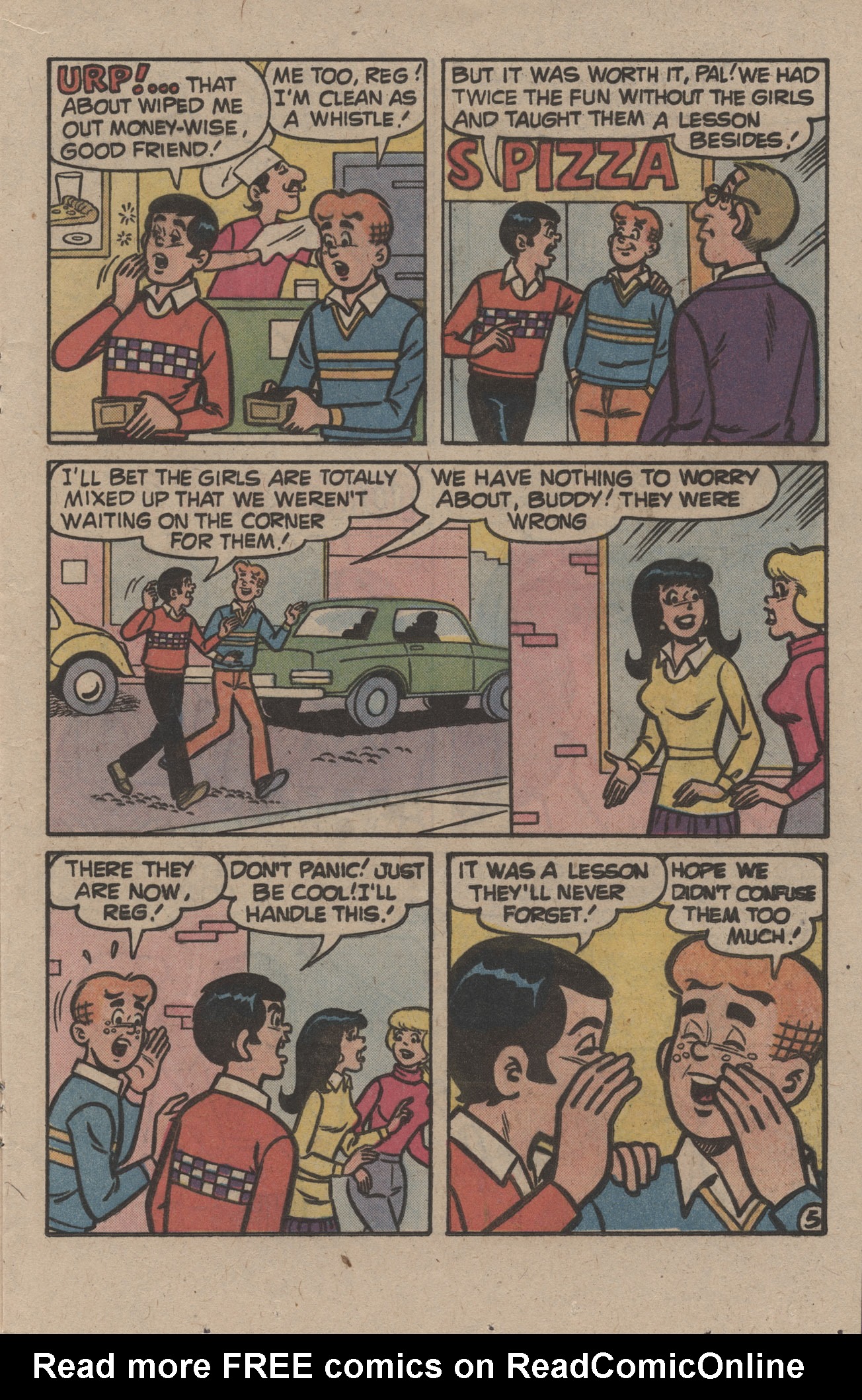 Read online Reggie and Me (1966) comic -  Issue #115 - 17