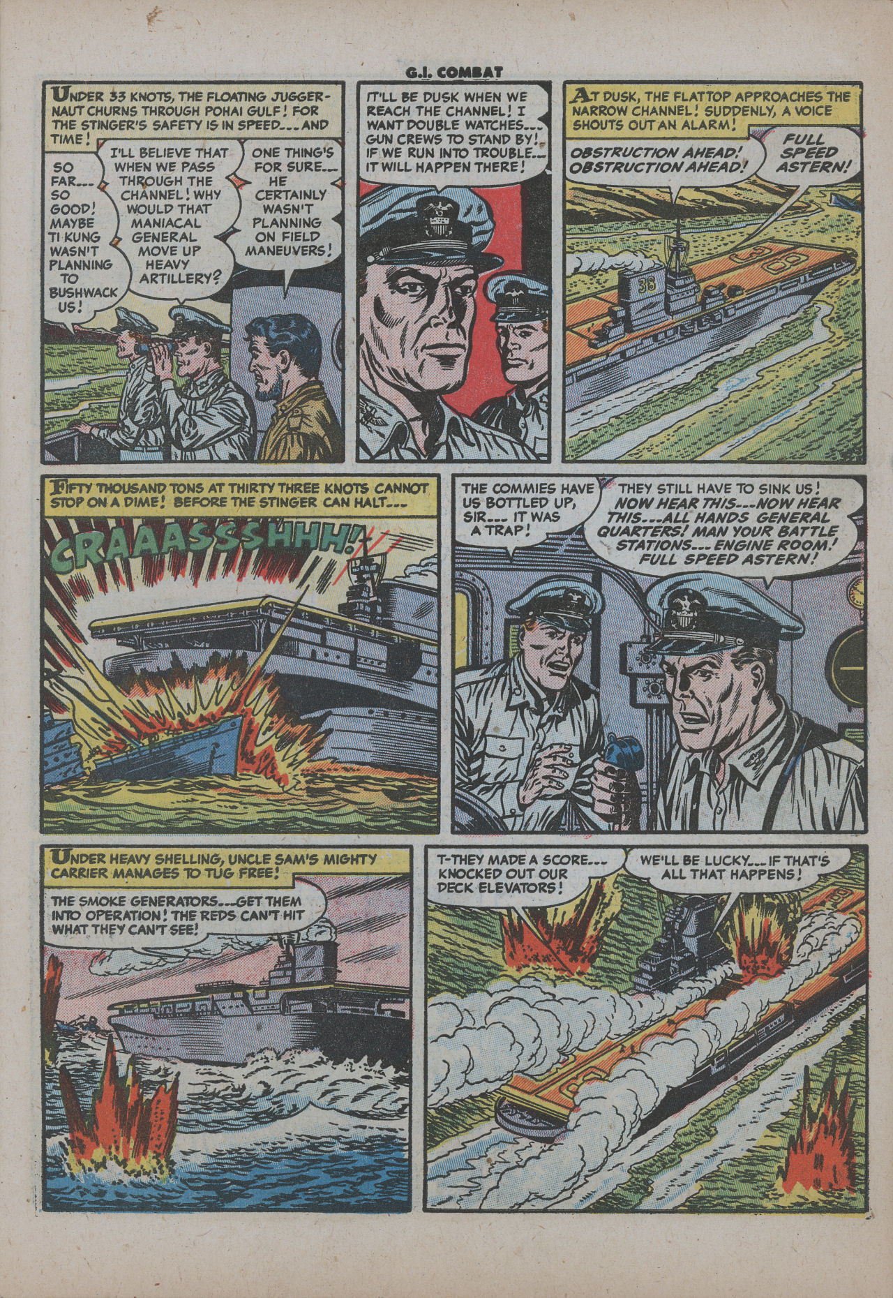 Read online G.I. Combat (1952) comic -  Issue #22 - 7