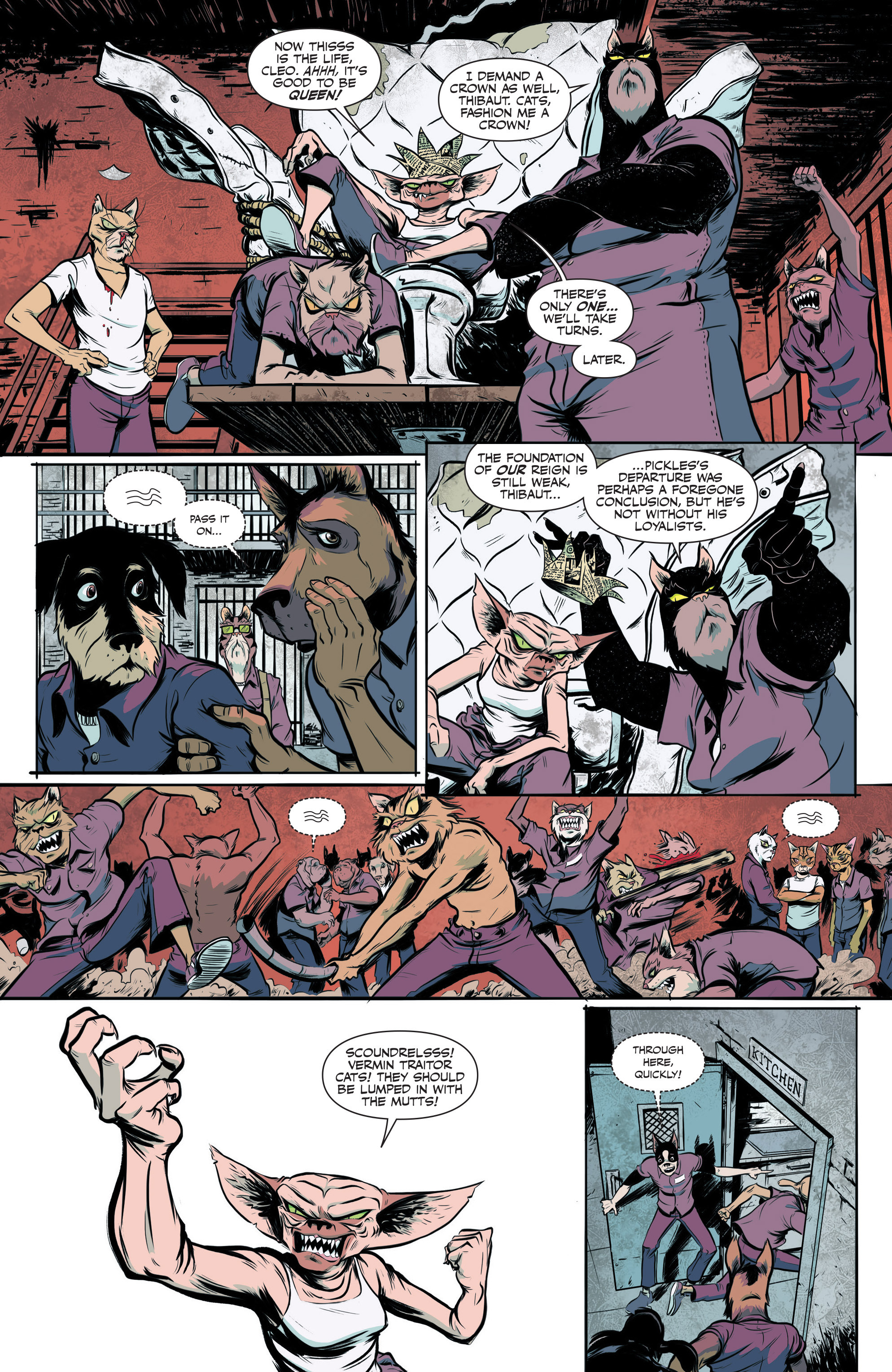 Read online Kennel Block Blues comic -  Issue #4 - 5