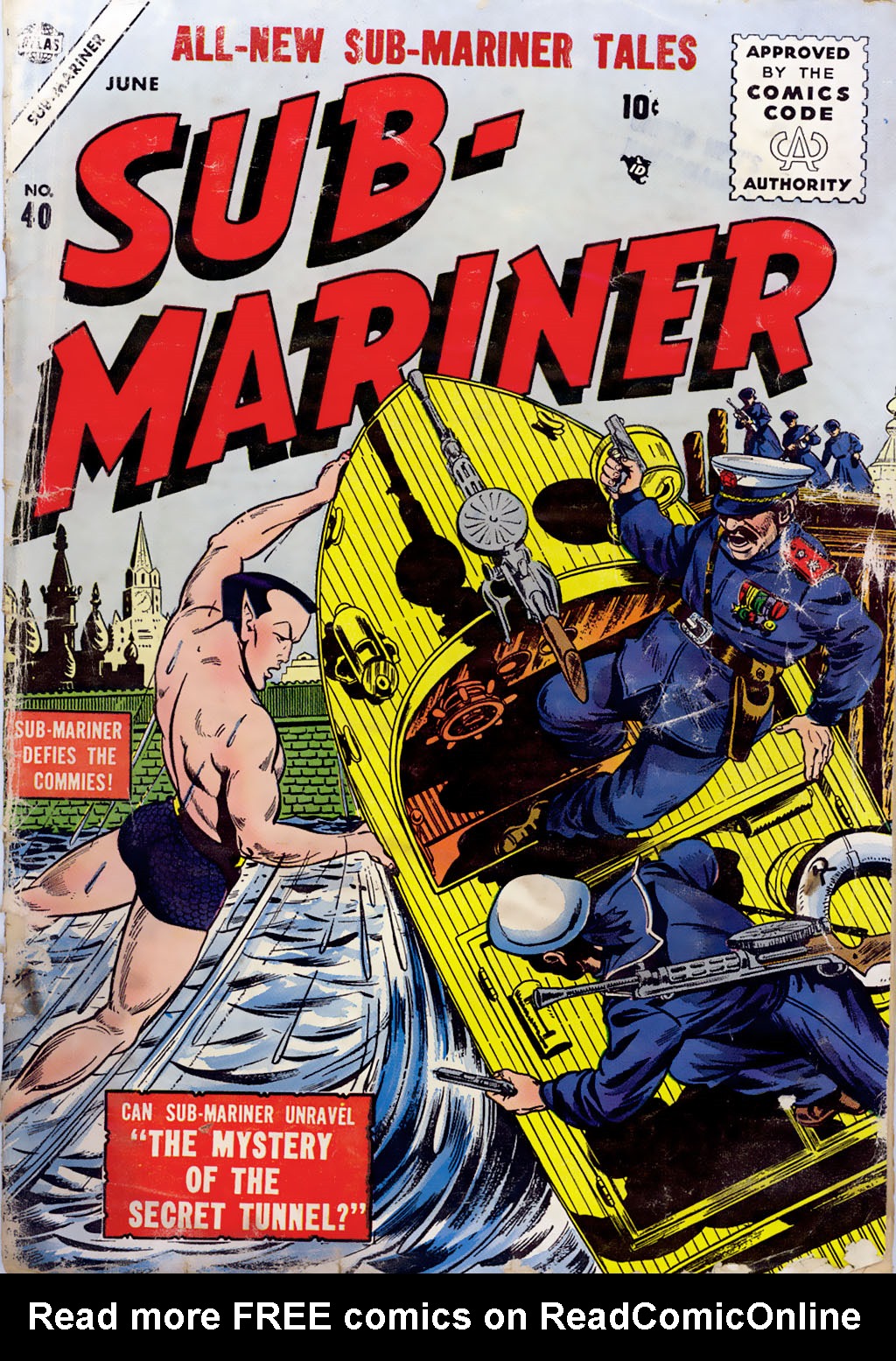 Read online Sub-Mariner Comics comic -  Issue #40 - 1
