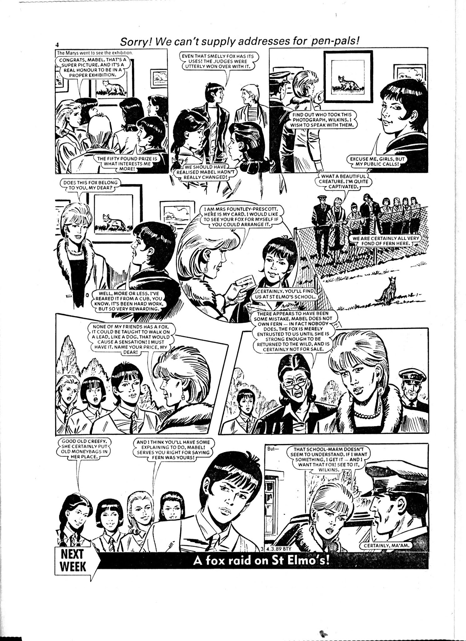 Read online Bunty comic -  Issue #1625 - 4