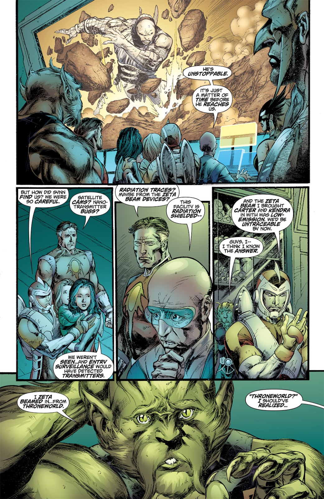 Rann/Thanagar War issue 6 - Page 4