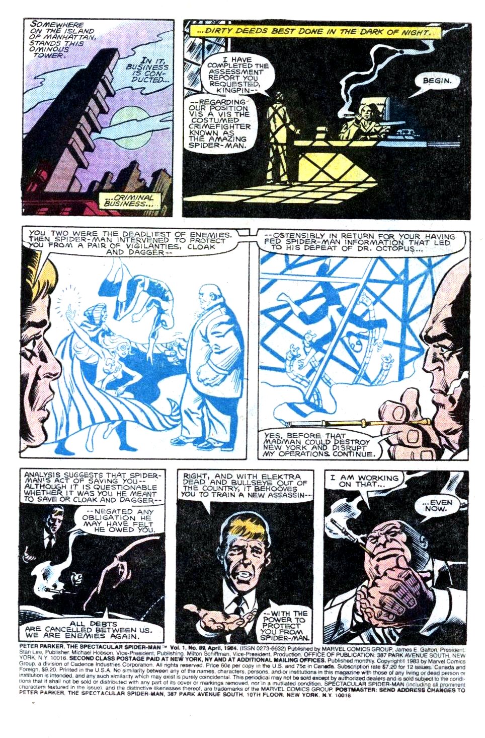 Read online The Spectacular Spider-Man (1976) comic -  Issue #89 - 2