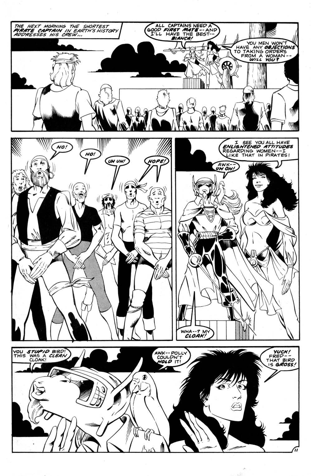 Read online Aristocratic Xtraterrestrial Time-Traveling Thieves comic -  Issue #9 - 13