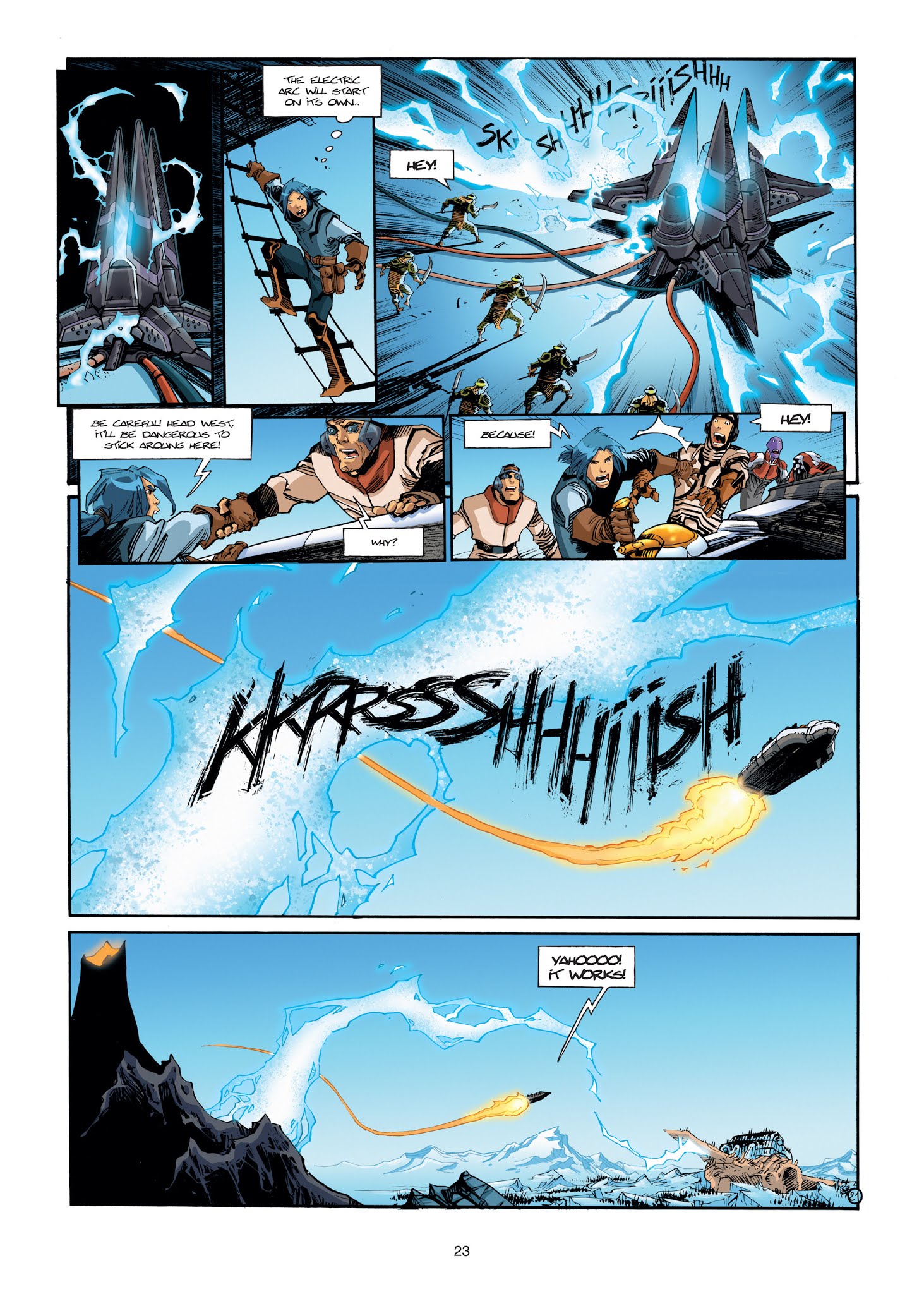 Read online Ythaq comic -  Issue #5 - 23