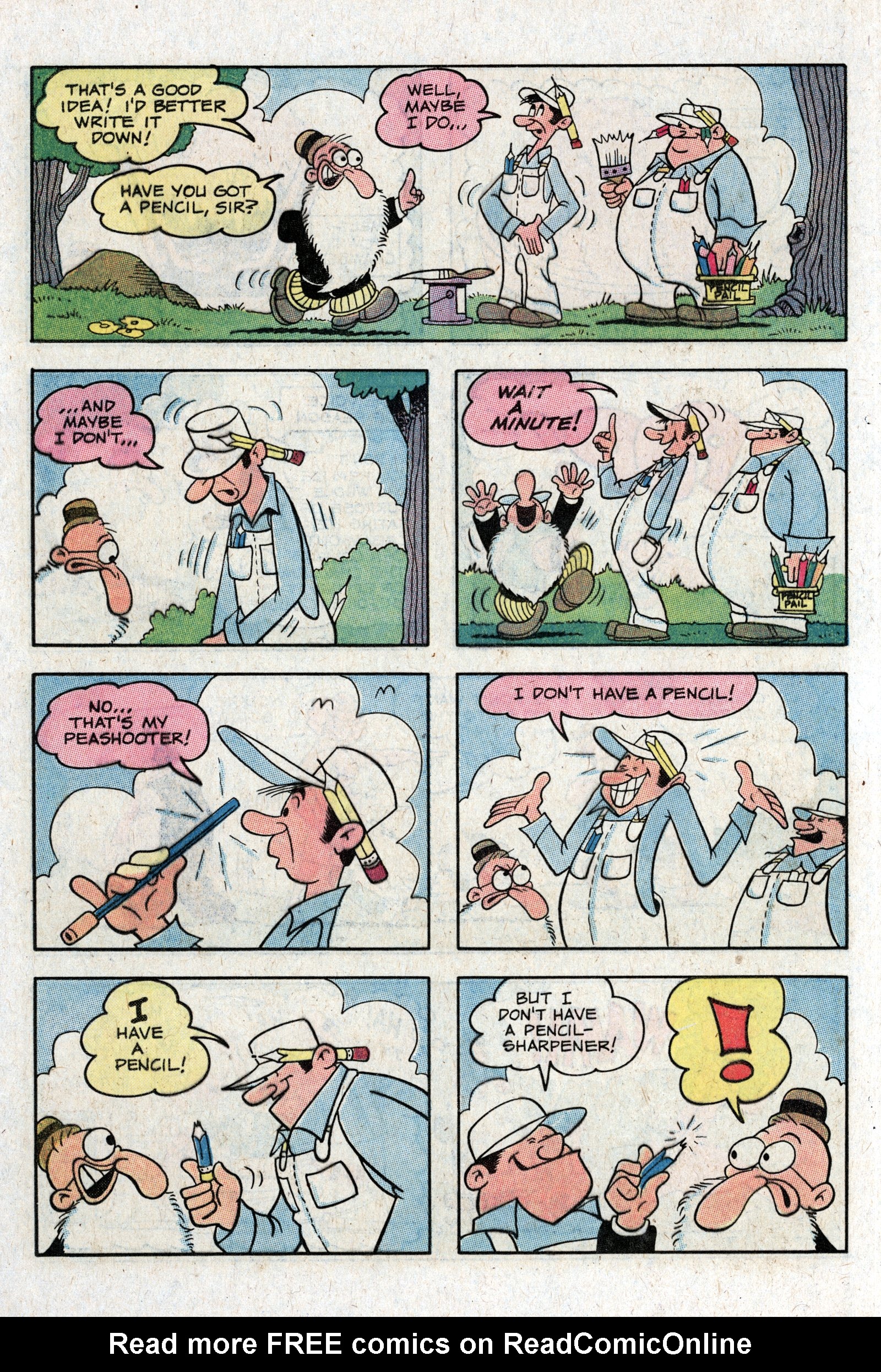 Read online Popeye (1948) comic -  Issue #166 - 20