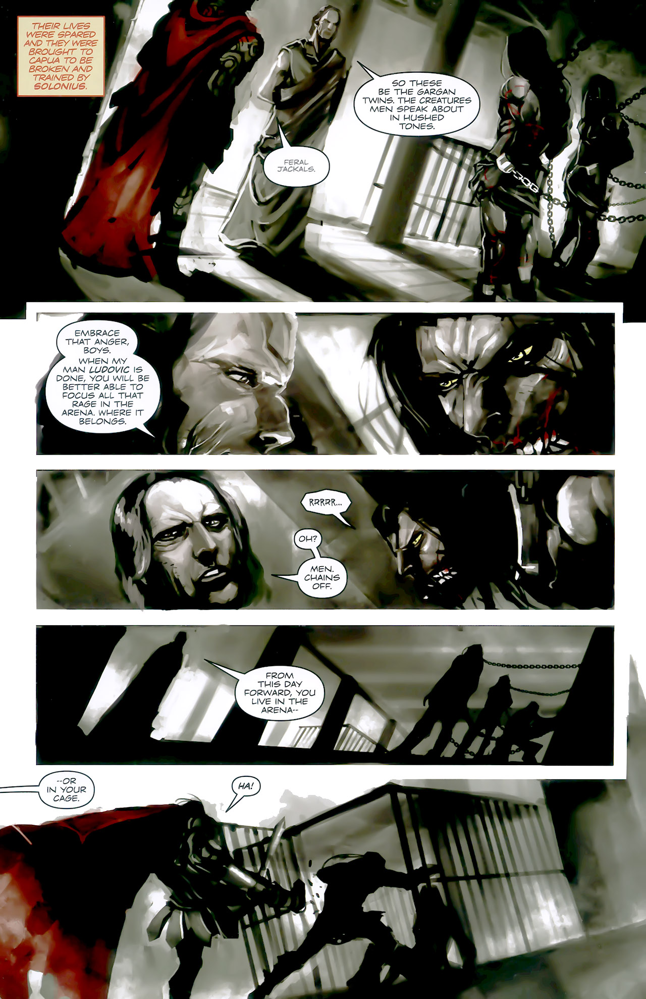 Read online Spartacus comic -  Issue #2 - 14