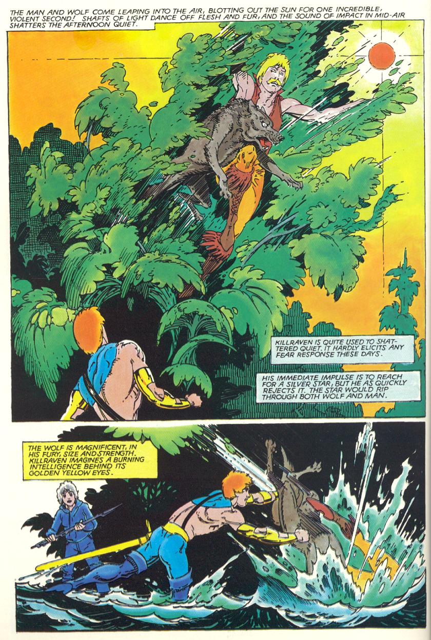 Read online Marvel Graphic Novel comic -  Issue #7 - Killraven - Warrior of the Worlds - 32