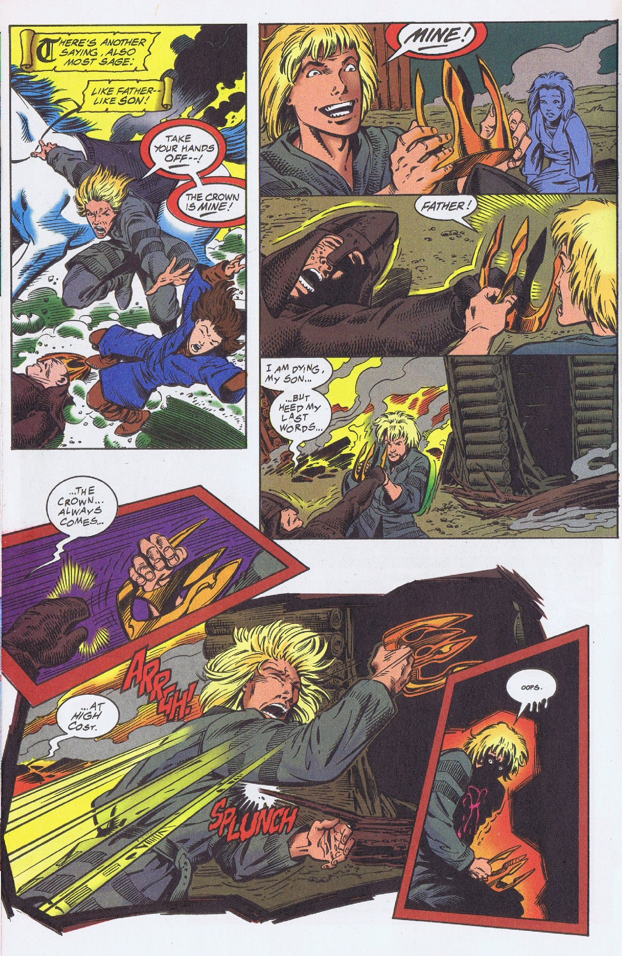 Read online Dragonheart comic -  Issue #1 - 10