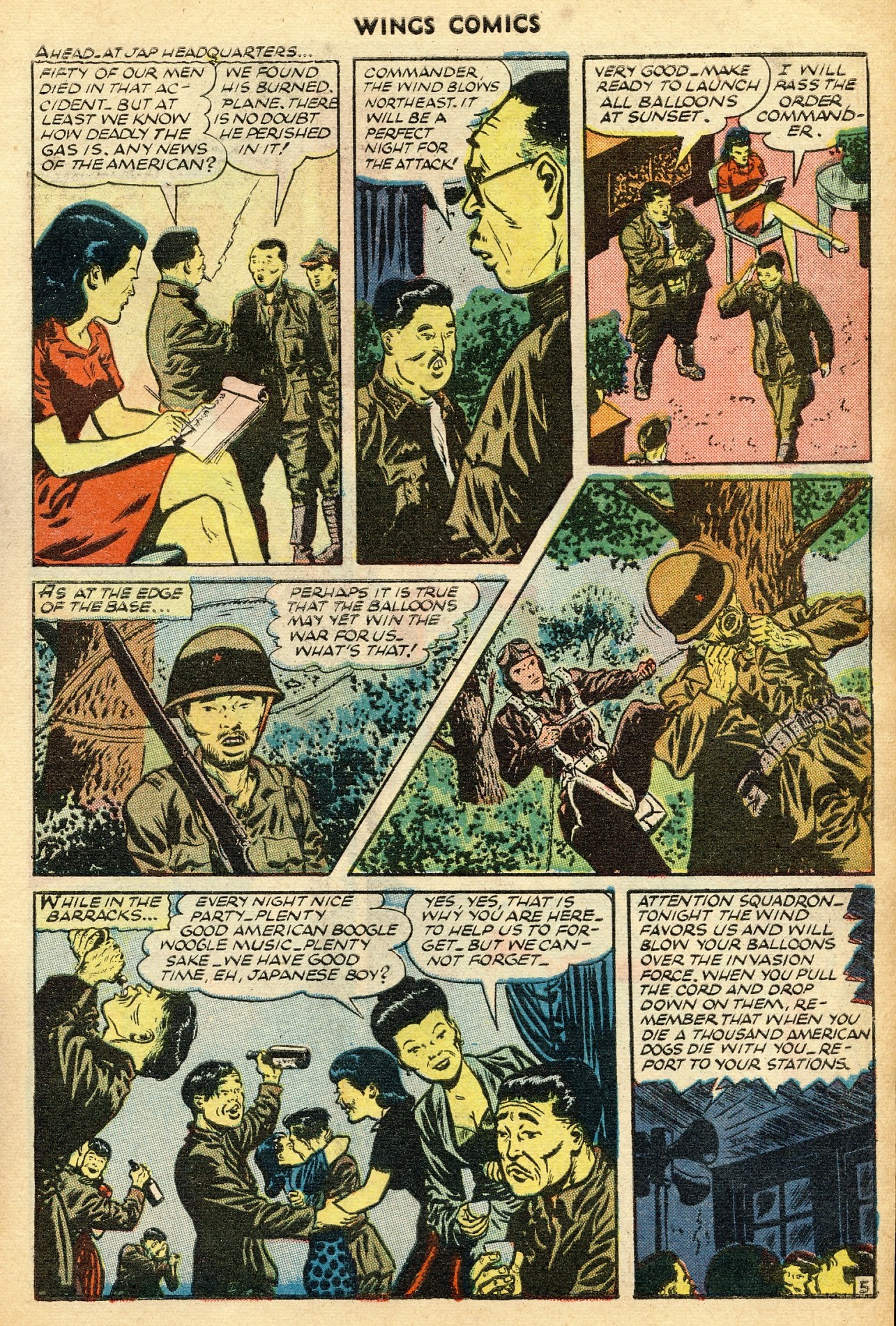 Read online Wings Comics comic -  Issue #65 - 7