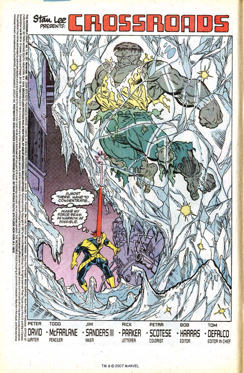 Read online The Incredible Hulk (1968) comic -  Issue #337 - 4