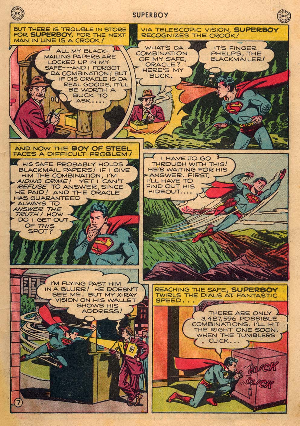 Read online Superboy (1949) comic -  Issue #4 - 8