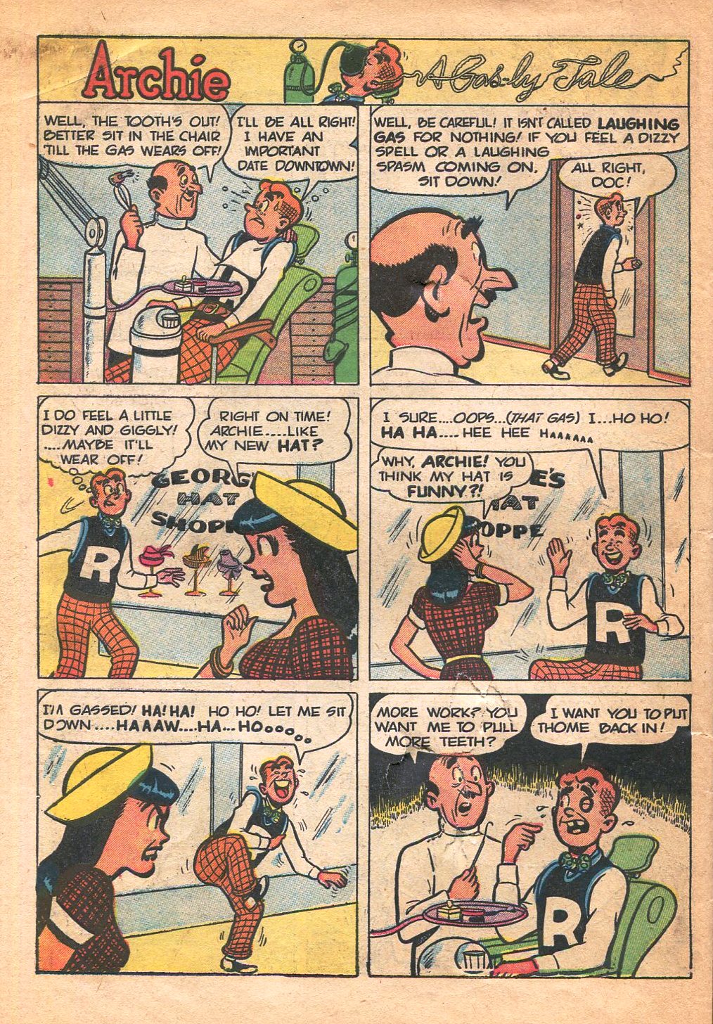 Read online Archie's Joke Book Magazine comic -  Issue #2 - 32