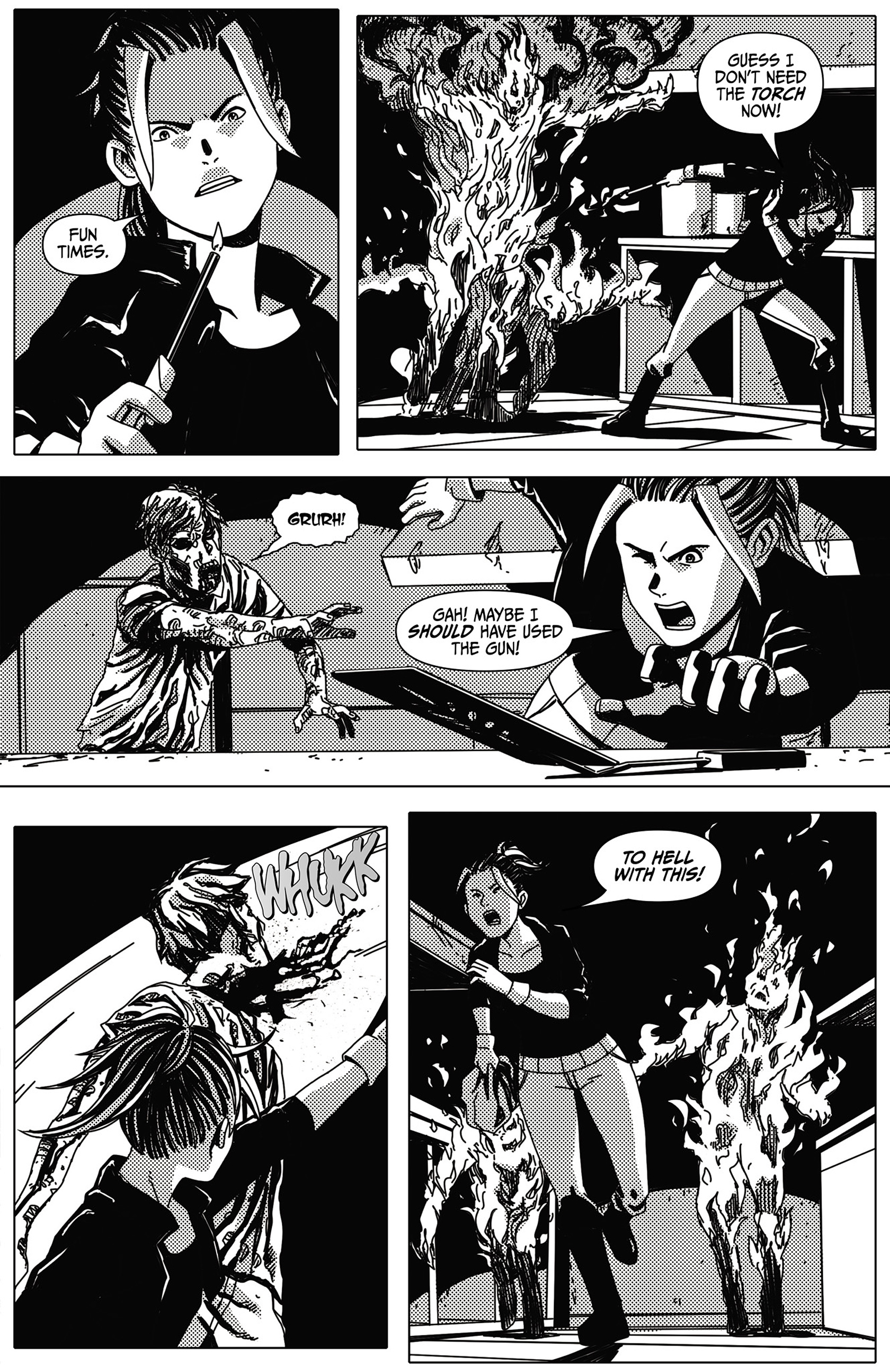 Read online Amanda Hocking's The Hollows: A Hollowland Graphic Novel comic -  Issue #5 - 13