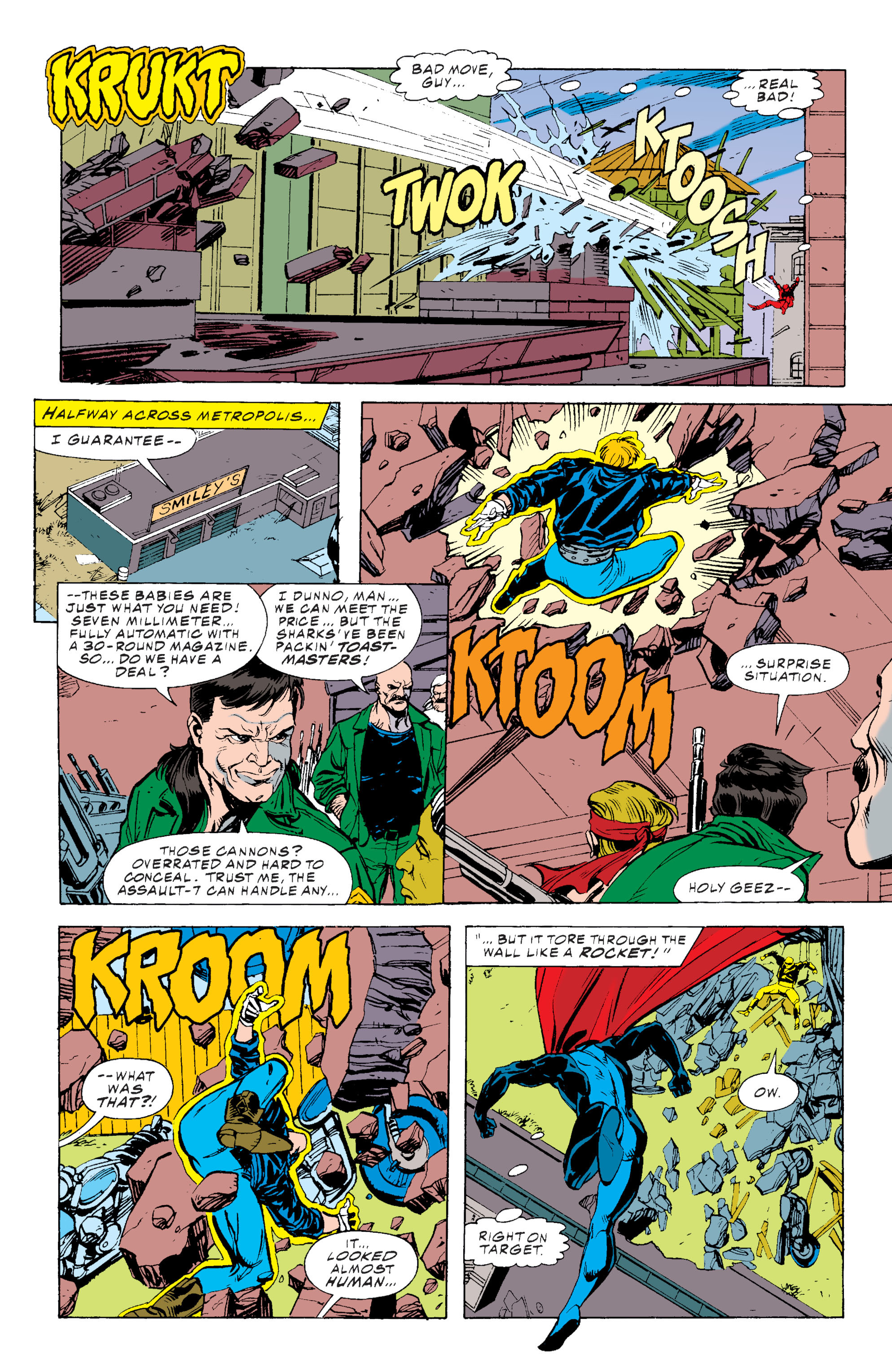Read online Superman: The Death and Return of Superman Omnibus comic -  Issue # TPB (Part 8) - 32