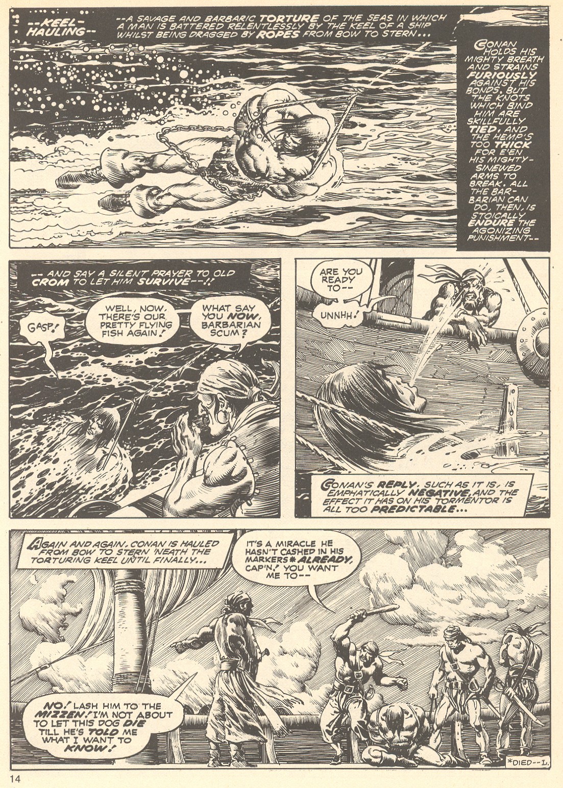 Read online The Savage Sword Of Conan comic -  Issue #75 - 14