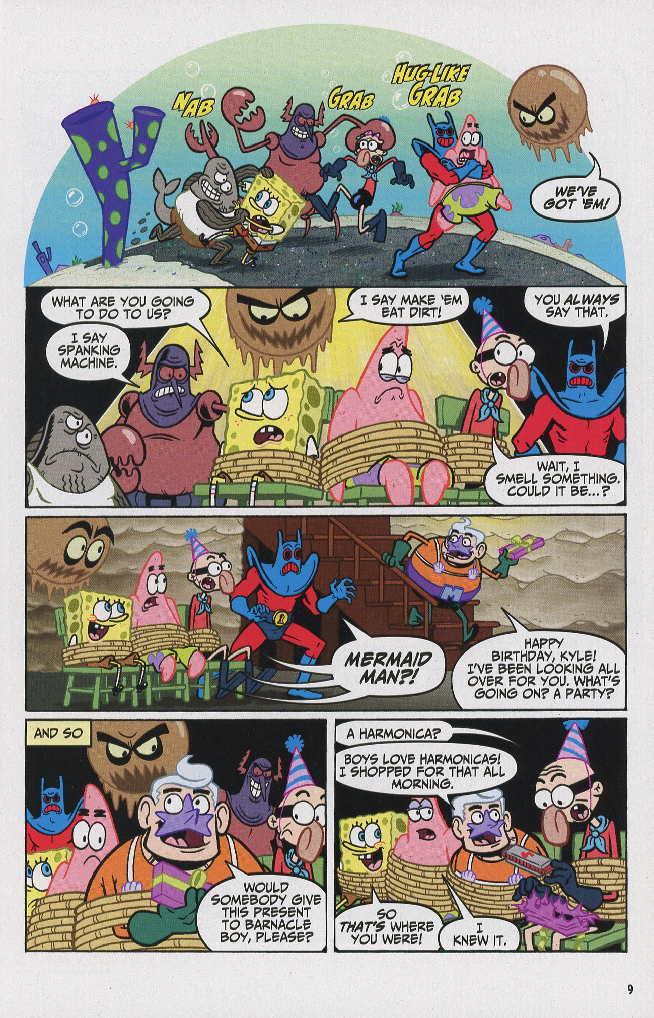 Read online SpongeBob Comics comic -  Issue #7 - 11