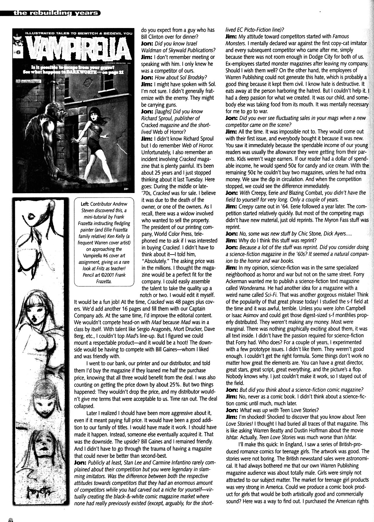 Read online Warren Companion comic -  Issue # TPB (Part 1) - 94