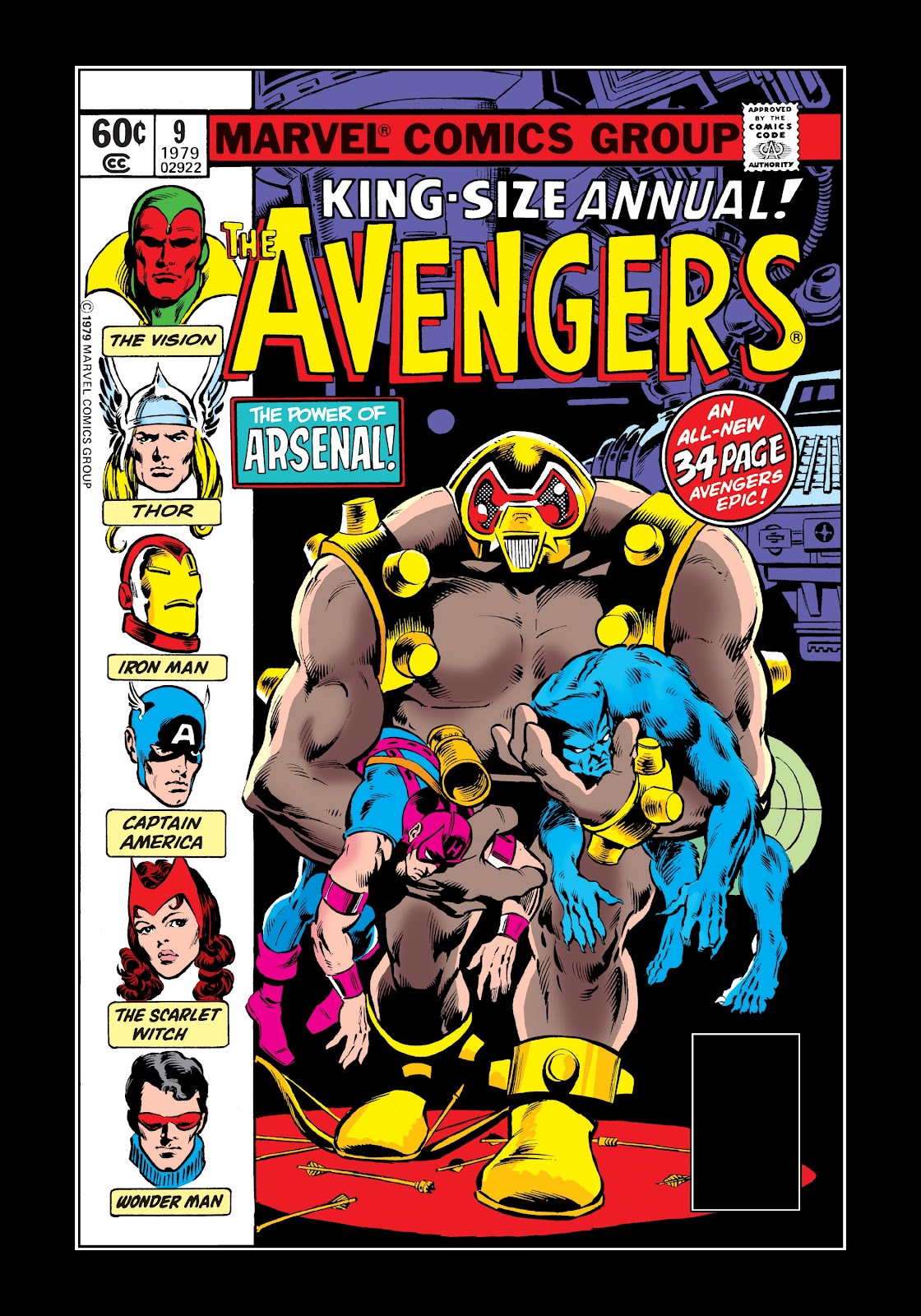 Marvel Masterworks: The Avengers issue TPB 18 (Part 3) - Page 43