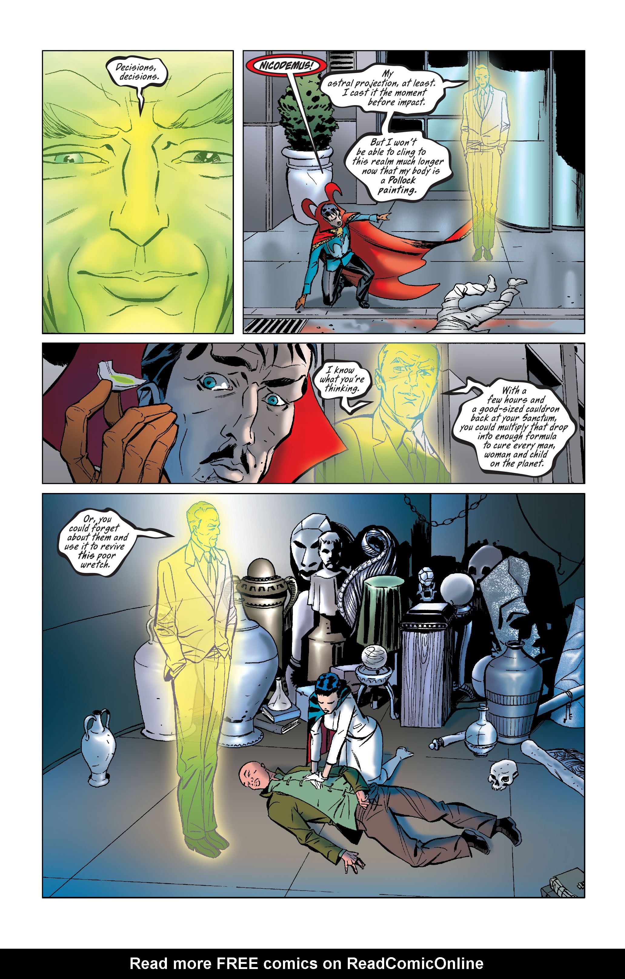 Read online Doctor Strange: The Oath comic -  Issue #5 - 19