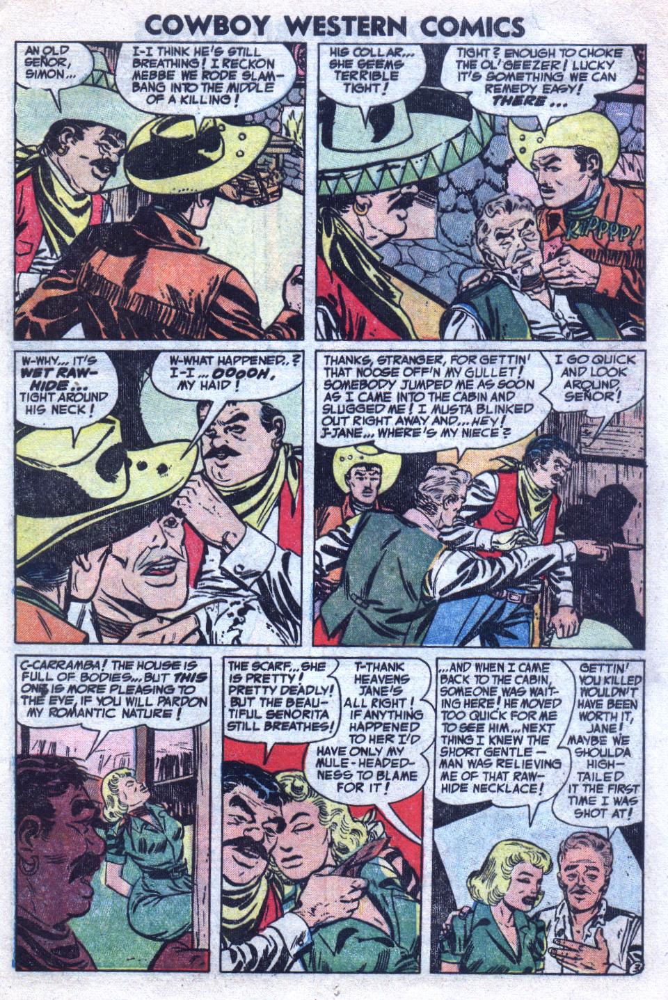 Read online Cowboy Western Comics (1953) comic -  Issue #46 - 13