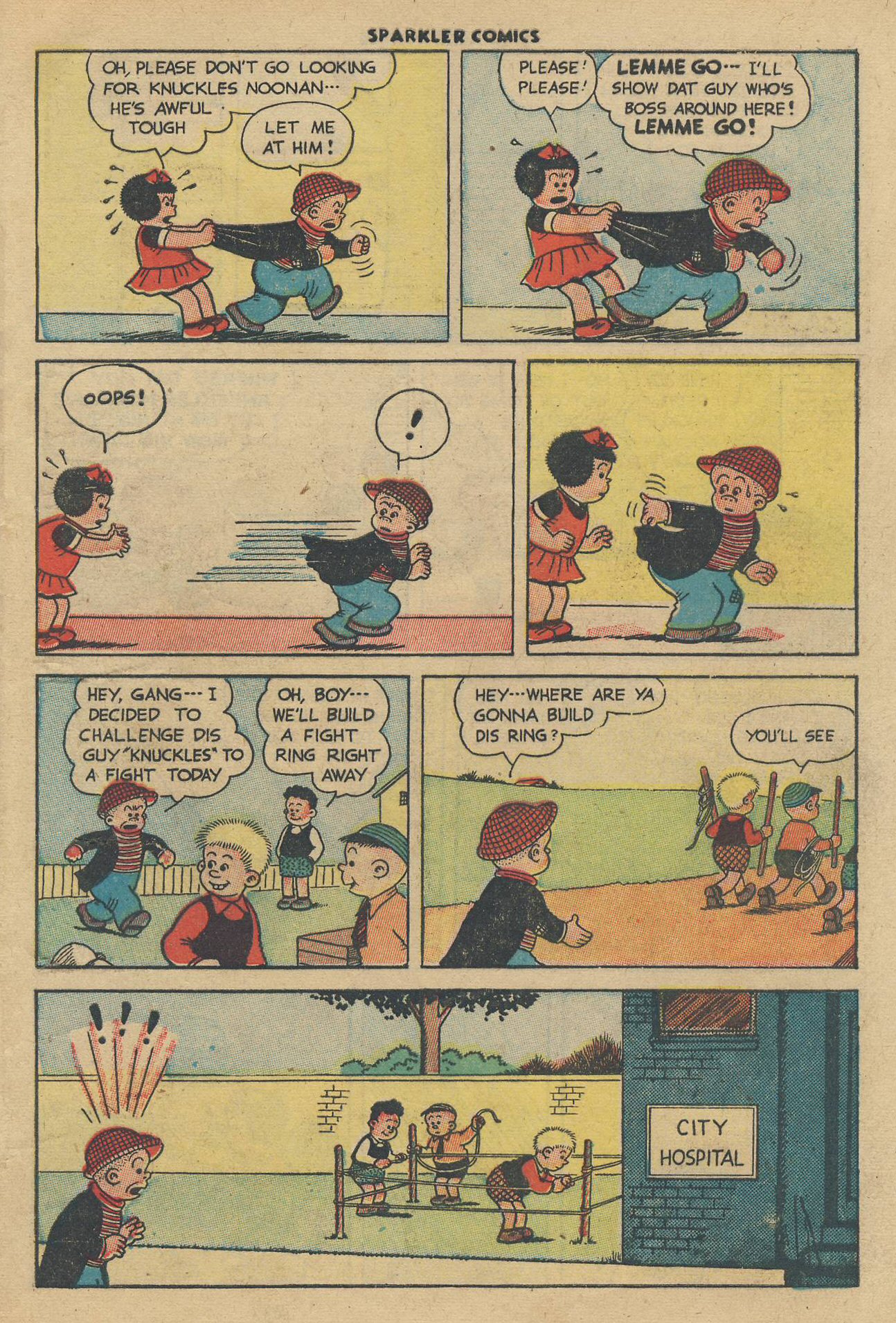 Read online Sparkler Comics comic -  Issue #71 - 7