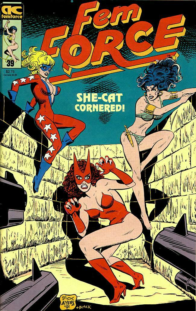 Read online Femforce comic -  Issue #39 - 1