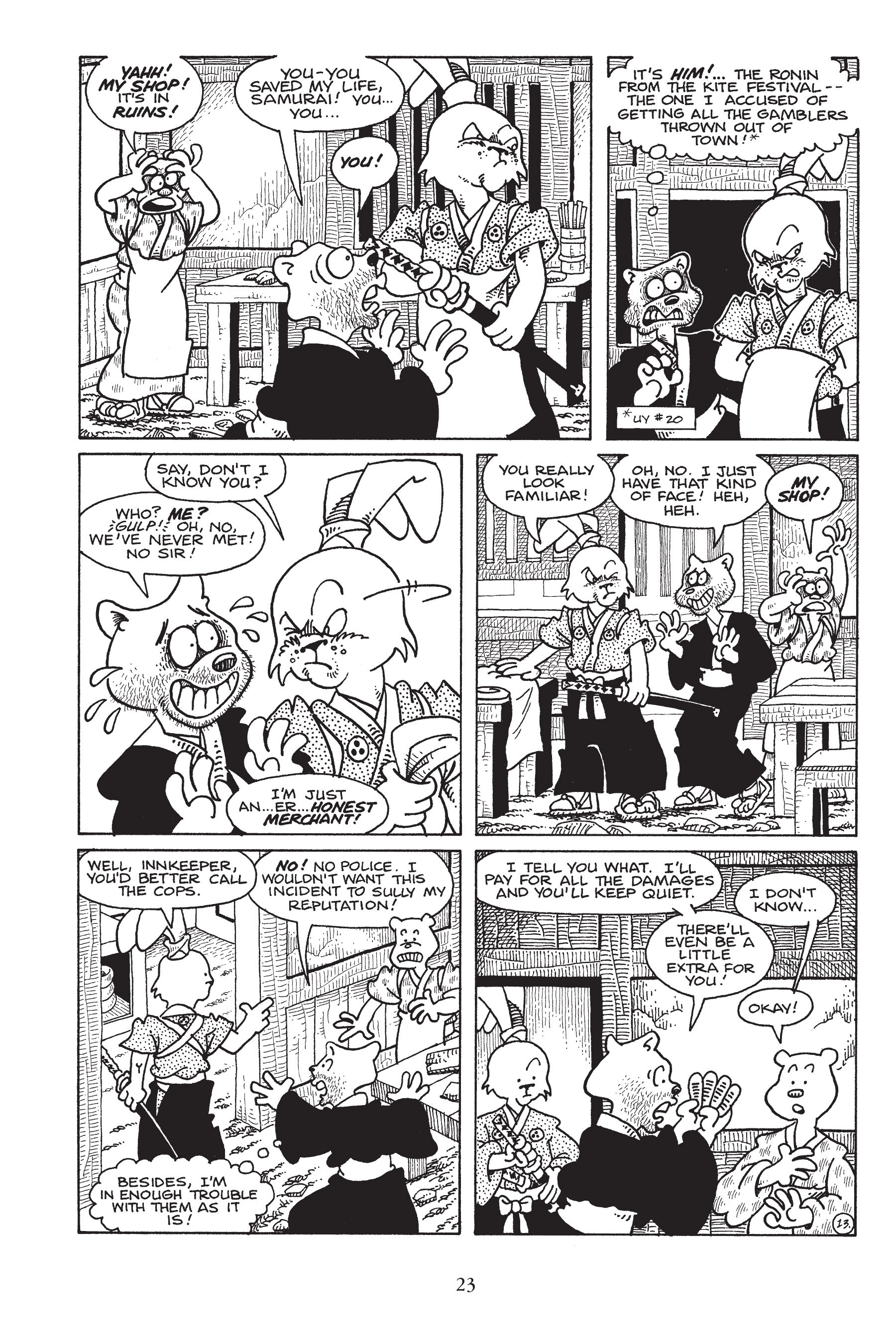 Read online Usagi Yojimbo (1987) comic -  Issue # _TPB 7 - 20