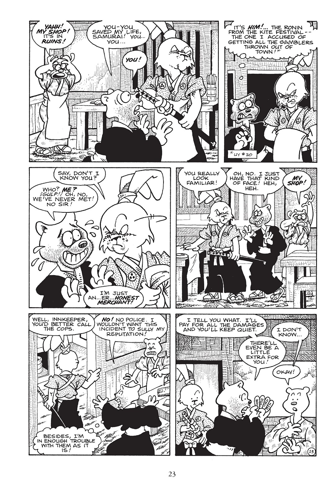 Usagi Yojimbo (1987) issue TPB 7 - Page 20