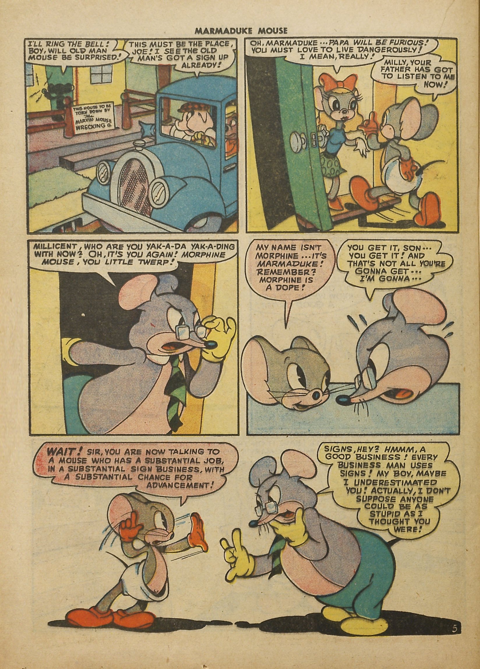 Read online Marmaduke Mouse comic -  Issue #9 - 30