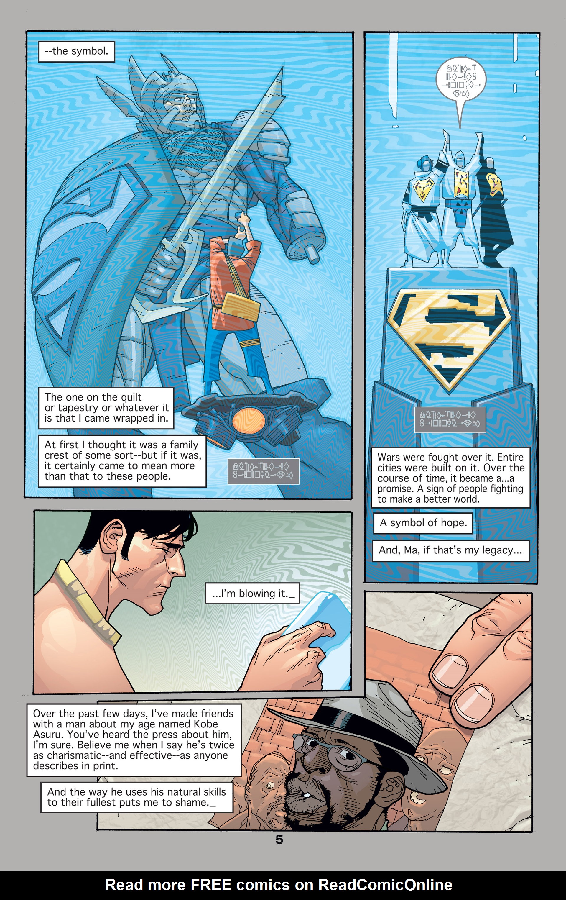 Read online Superman: Birthright (2003) comic -  Issue #2 - 6