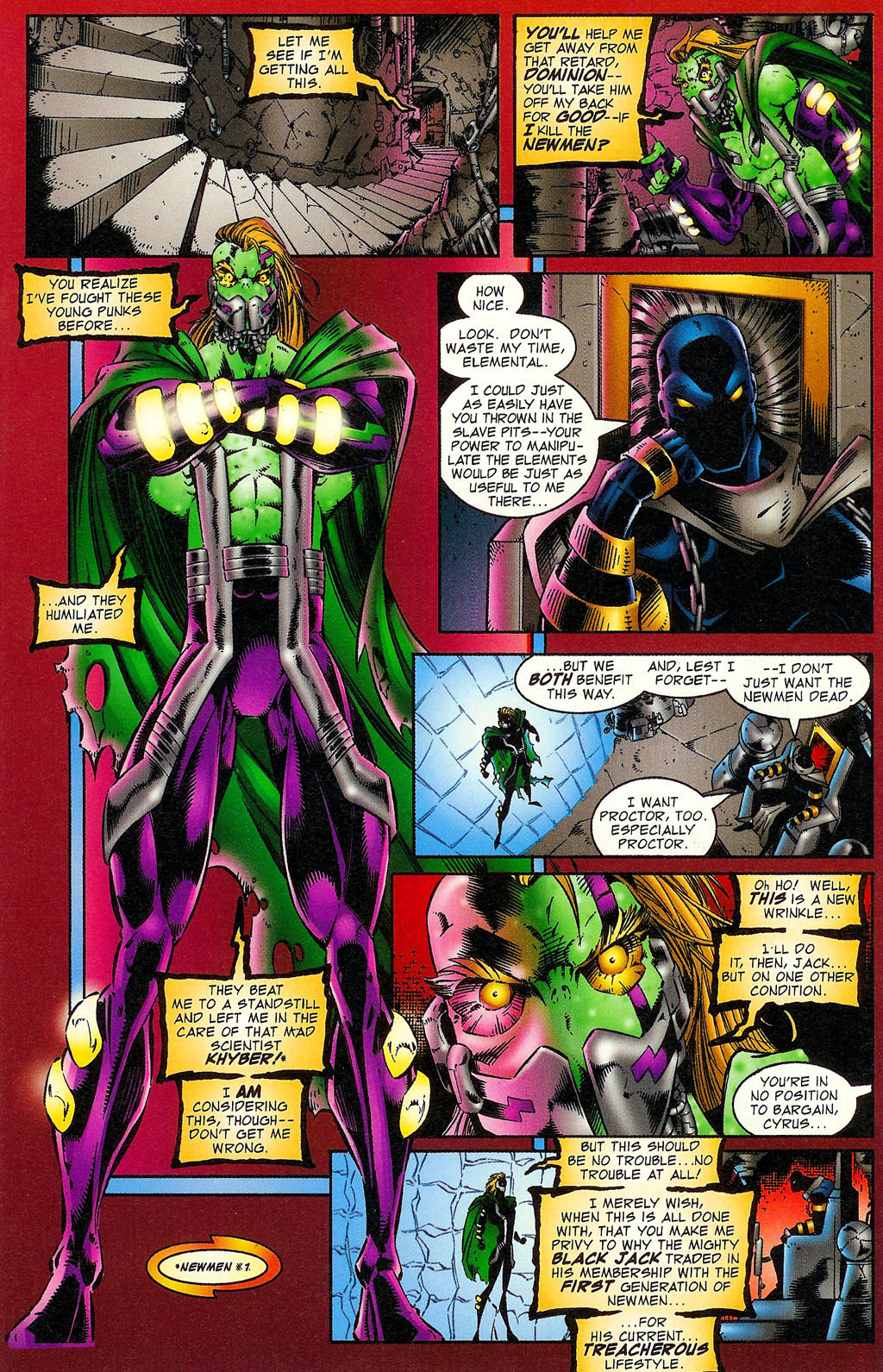 Read online NewMen comic -  Issue #13 - 16