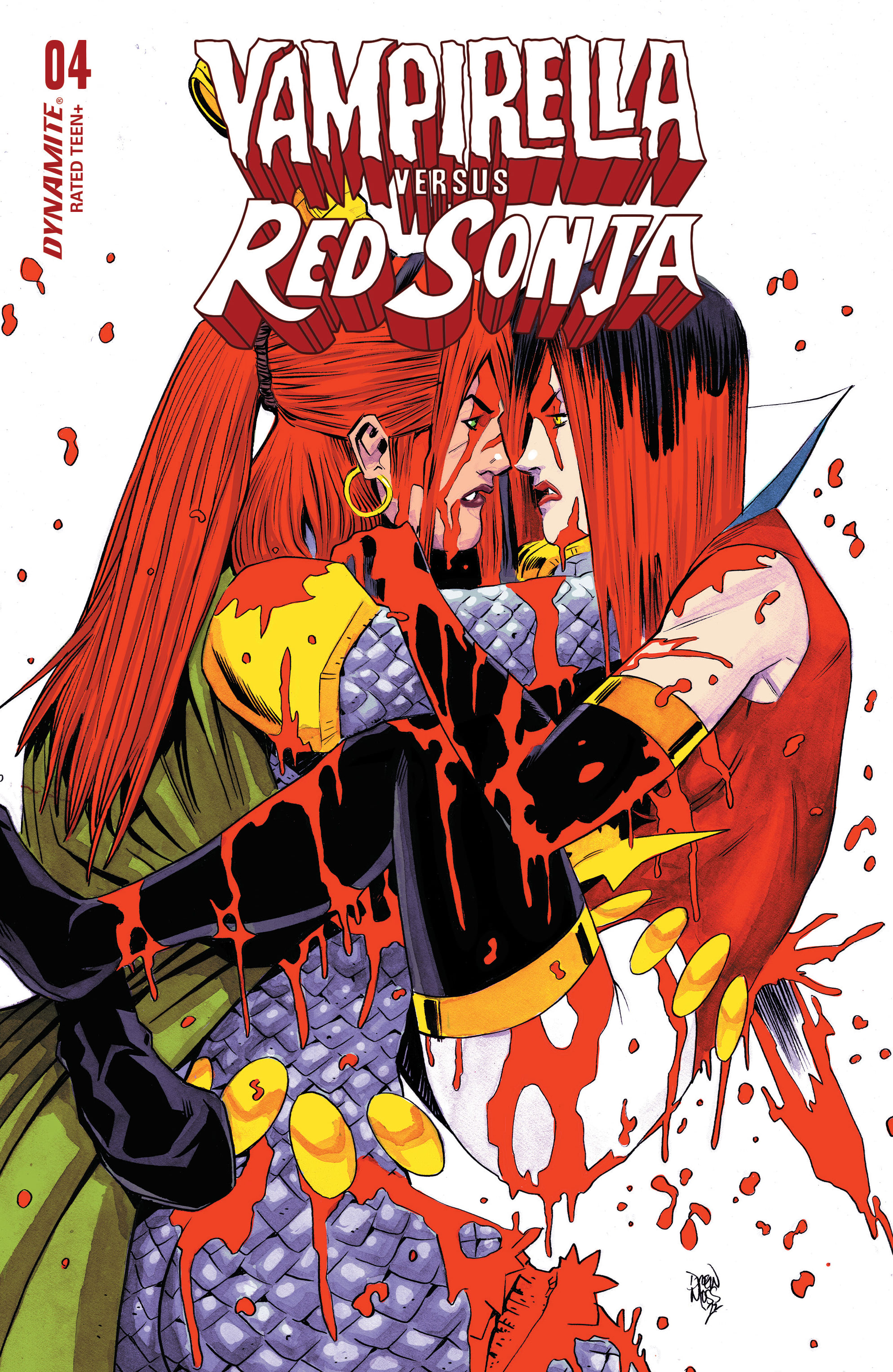Read online Vampirella Vs. Red Sonja comic -  Issue #4 - 4