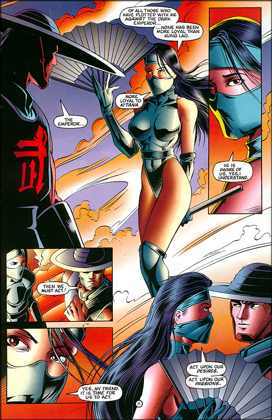 Read online Mortal Kombat: Kung Lao comic -  Issue # Full - 12