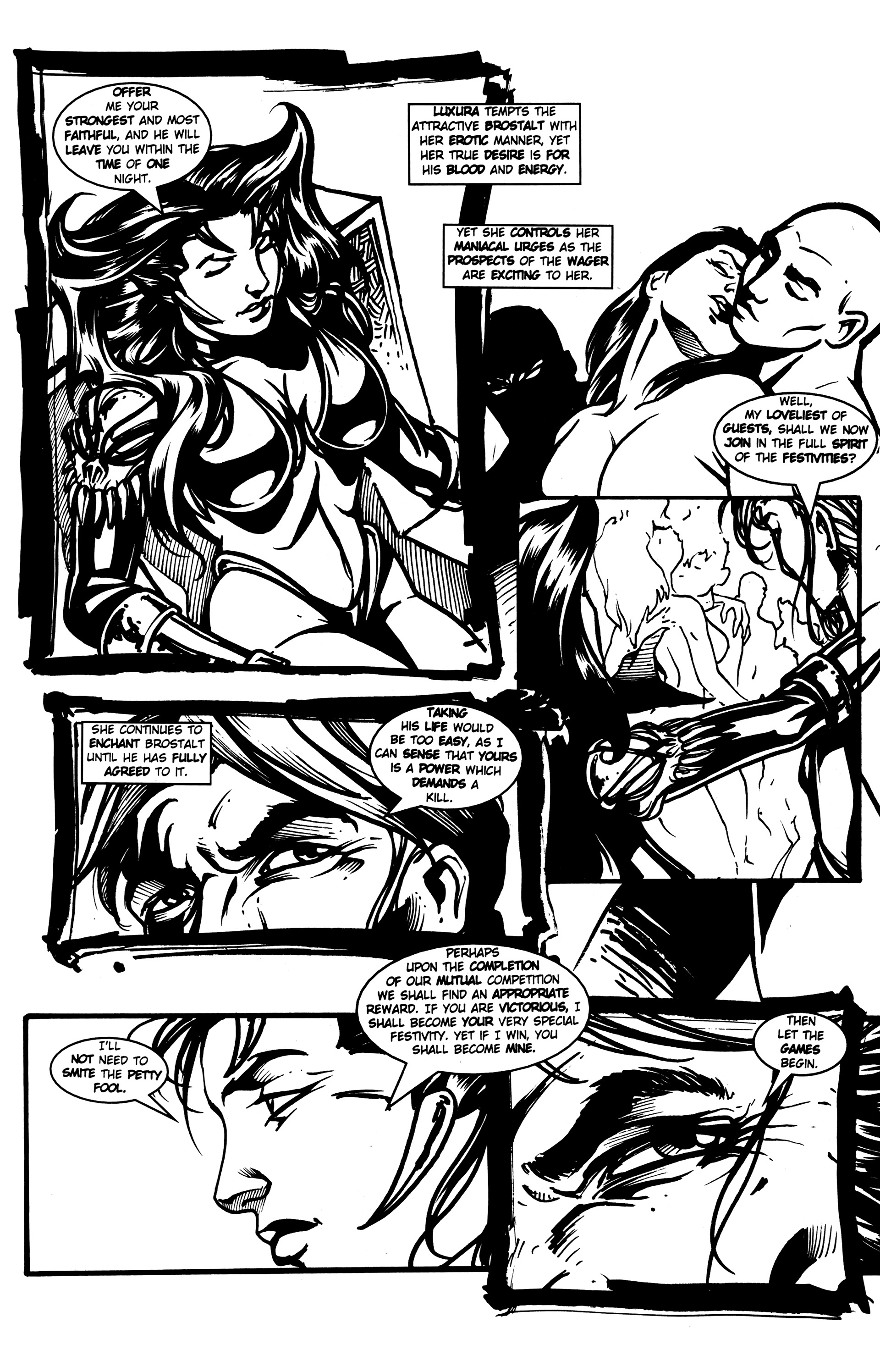 Read online Vamperotica Tales comic -  Issue #1 - 9