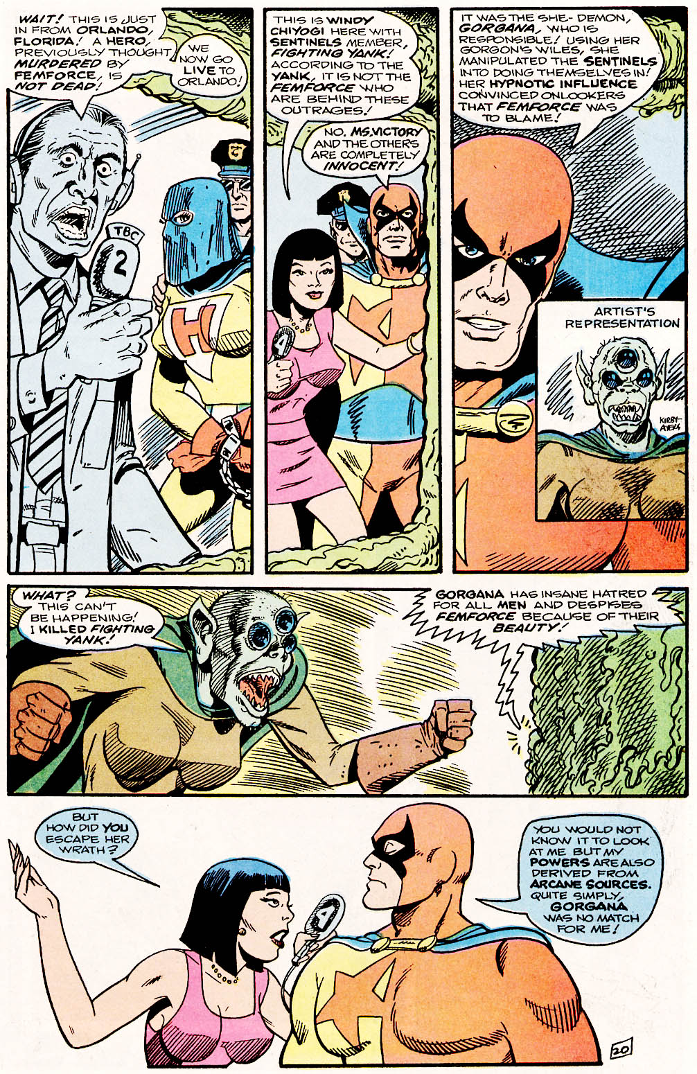 Read online Femforce comic -  Issue #73 - 24