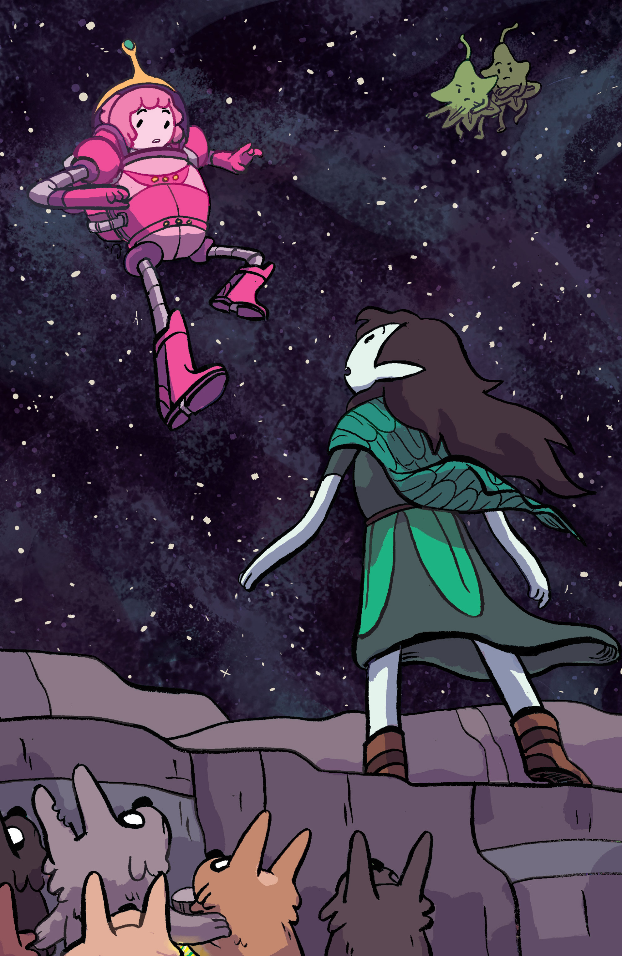 Read online Adventure Time: Marceline Gone Adrift comic -  Issue #5 - 16
