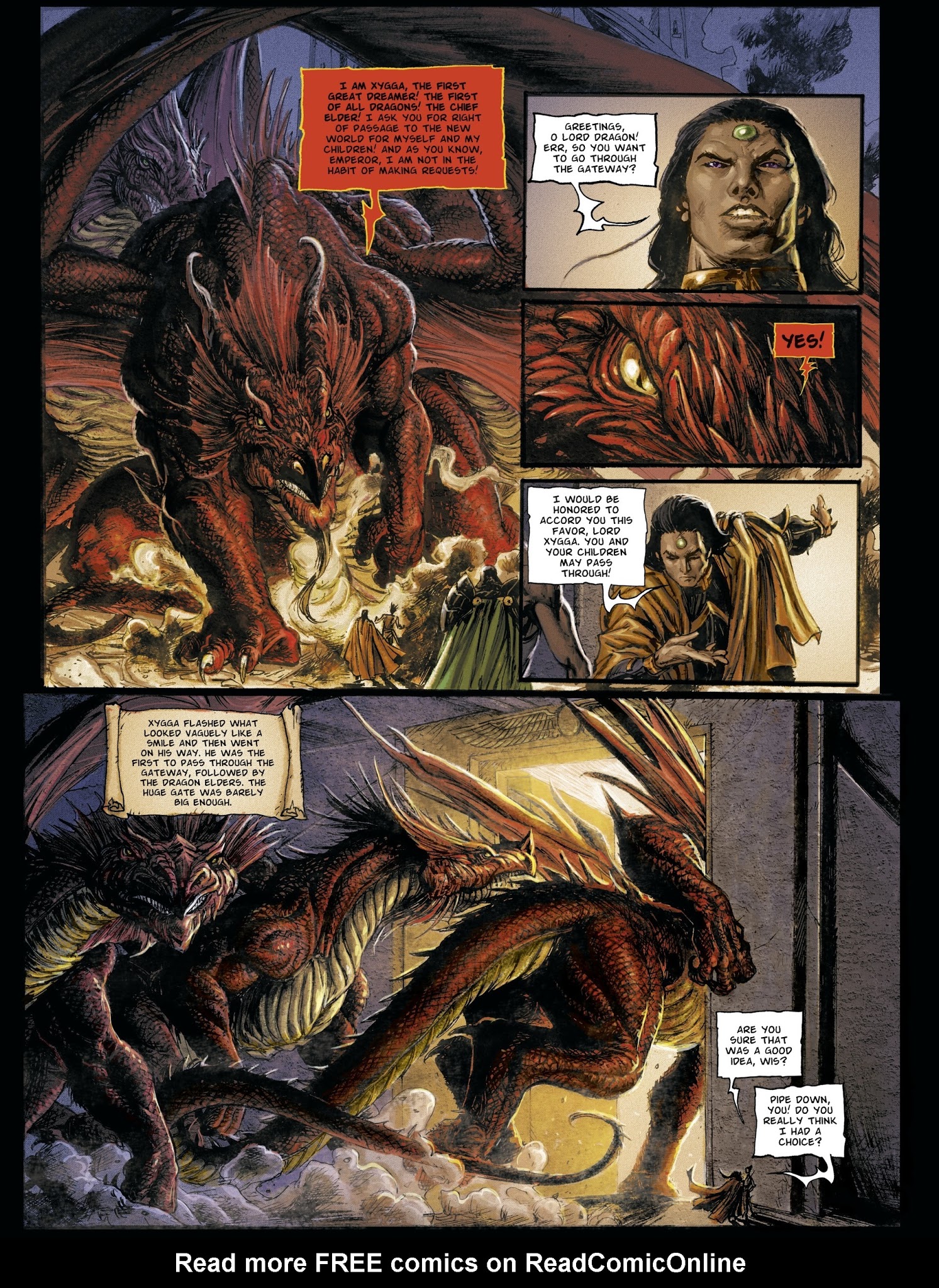 Read online The Black Moon Chronicles comic -  Issue #14 - 43