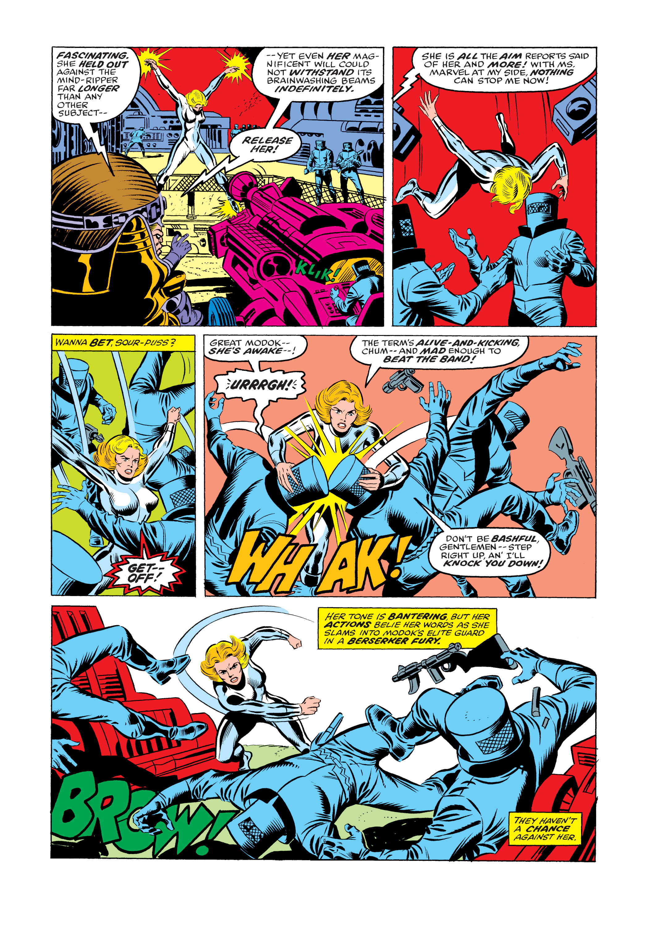 Read online Ms. Marvel (1977) comic -  Issue #7 - 8