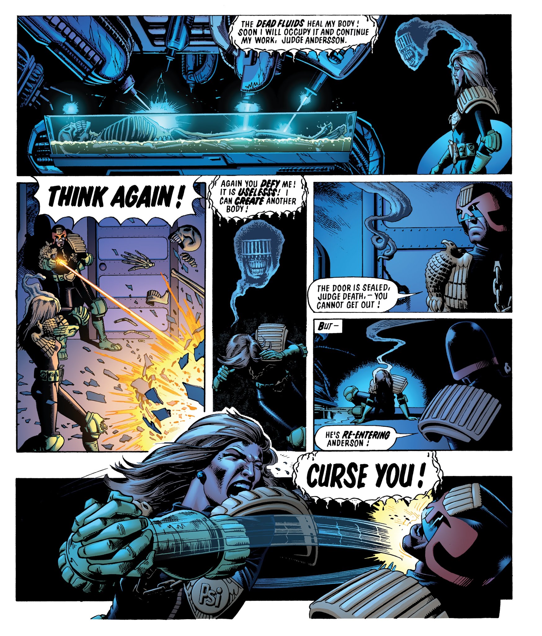 Read online Judge Dredd Classics: The Dark Judges comic -  Issue # TPB - 19