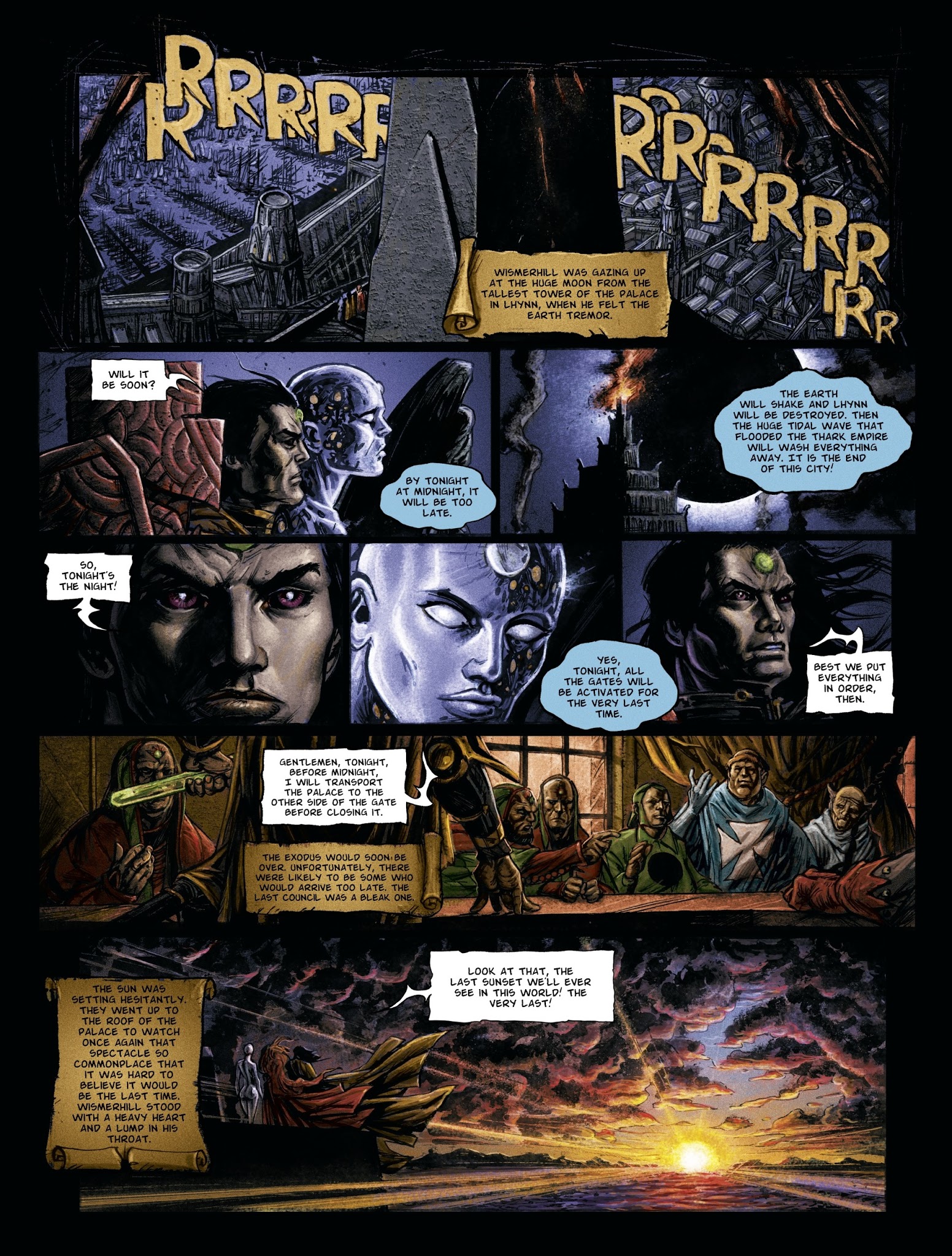 Read online The Black Moon Chronicles comic -  Issue #14 - 51