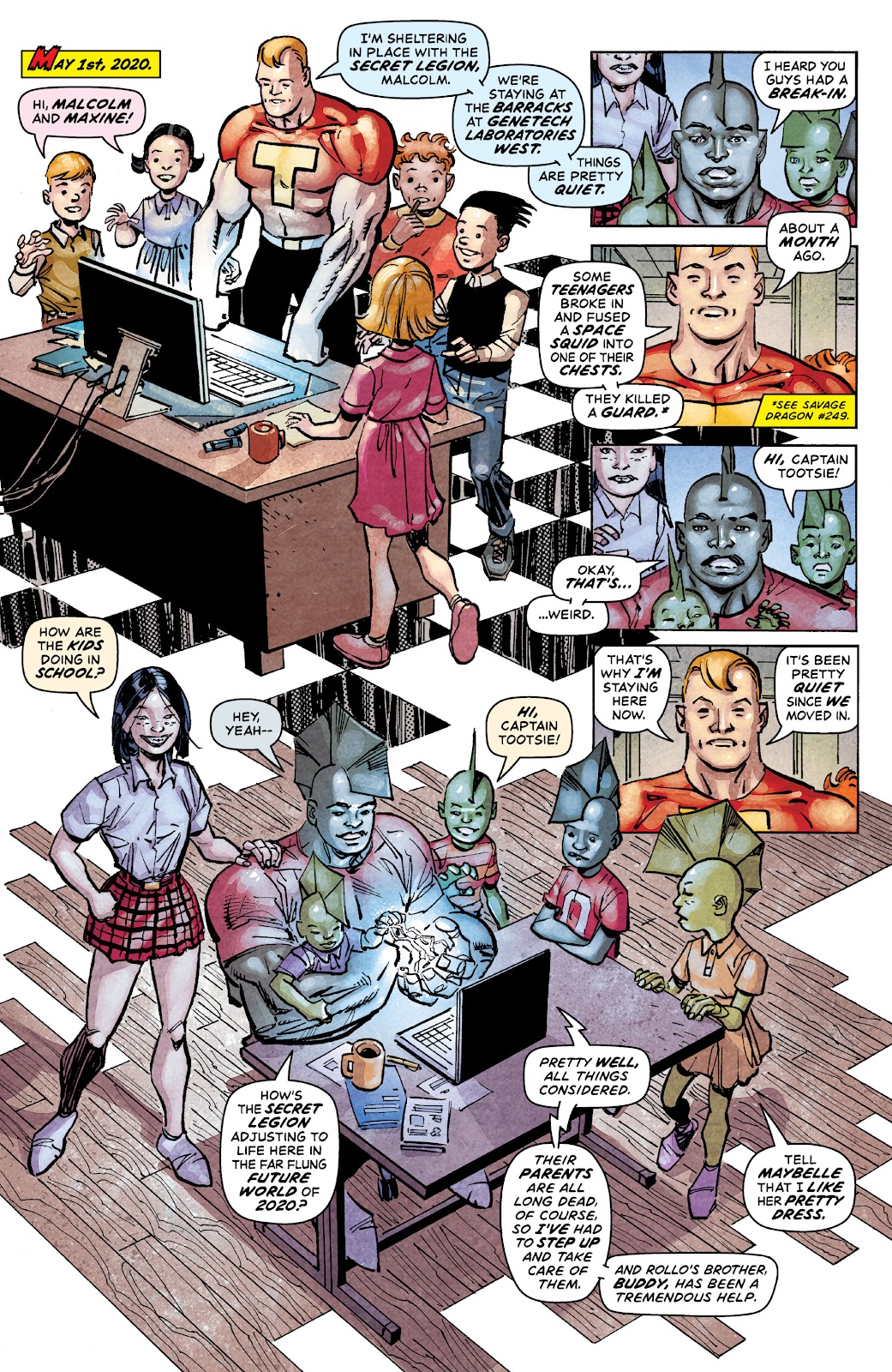 The Savage Dragon (1993) issue 250 - Page 11